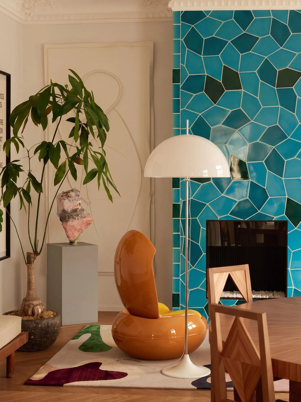 Gio Space Age Mushroom Floor Lamp