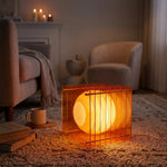 Guzzi Acrylic Moon Layered Table Lamp