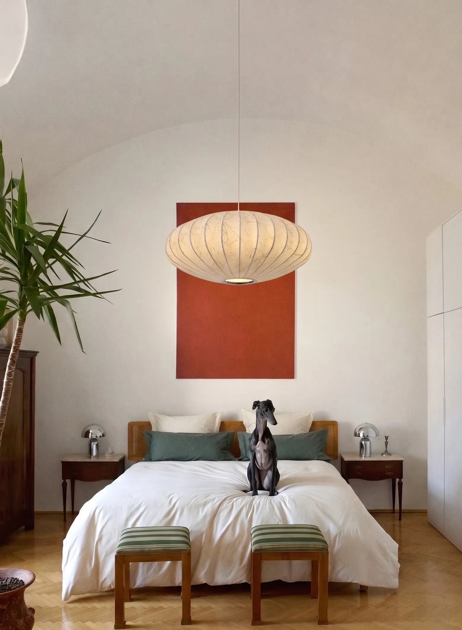 Nelson Saucer Bubble Japandi Pendant Light