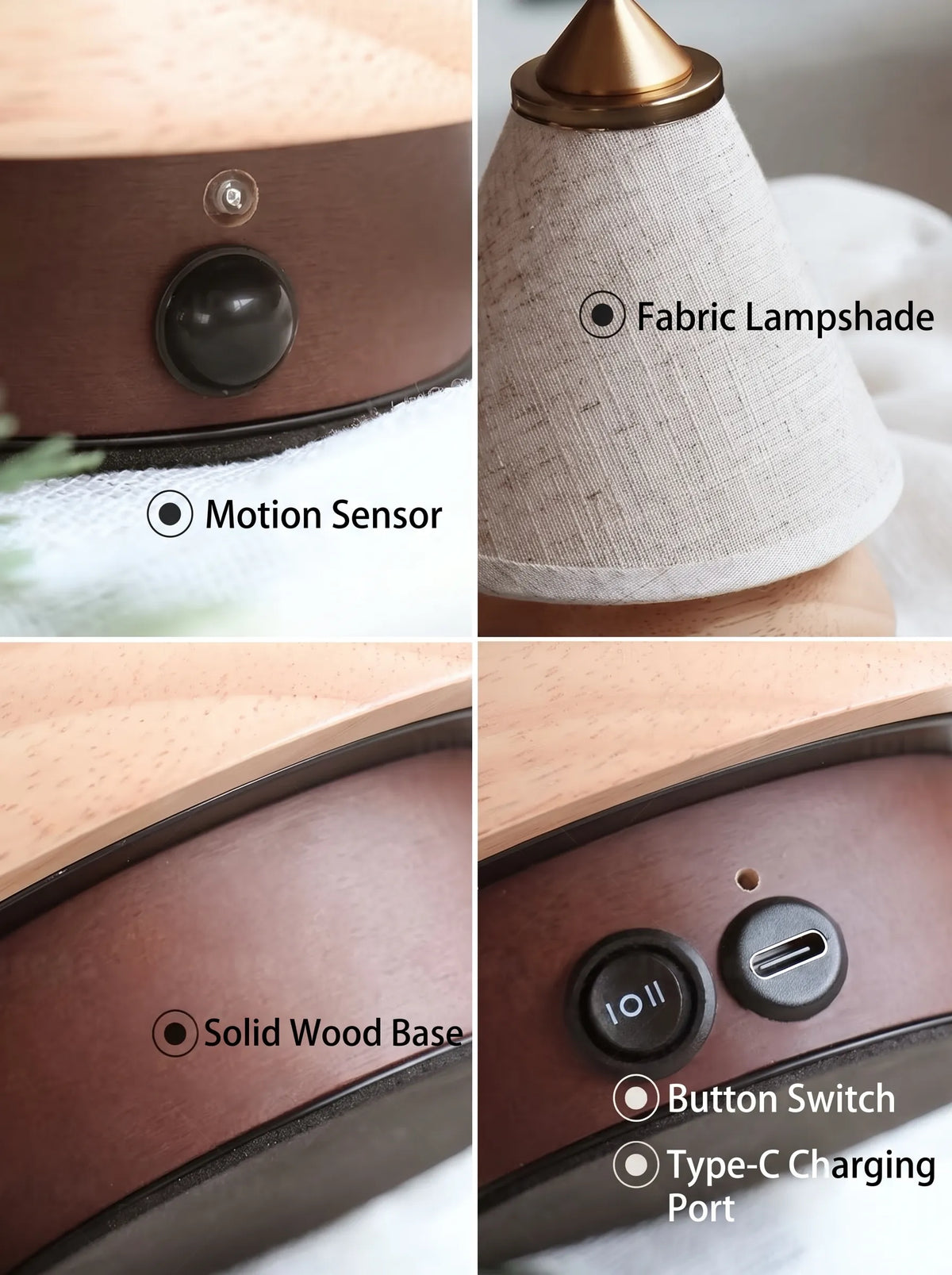 Ivy Tree Rechargeable Table Lamp Touch Control
