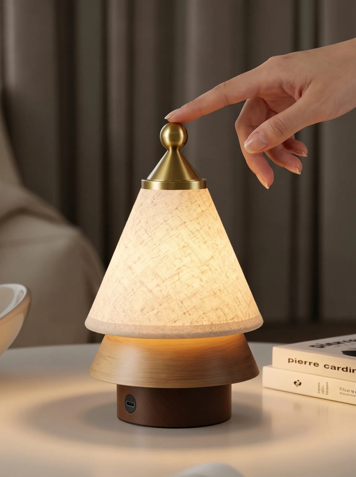 Ivy Tree Rechargeable Table Lamp Touch Control
