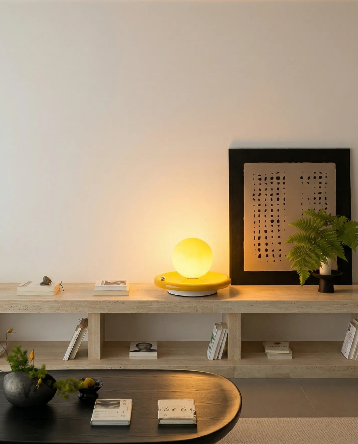 Lampara Ovni Ufo Portable Rechargeable Table Lamp - Touch Control