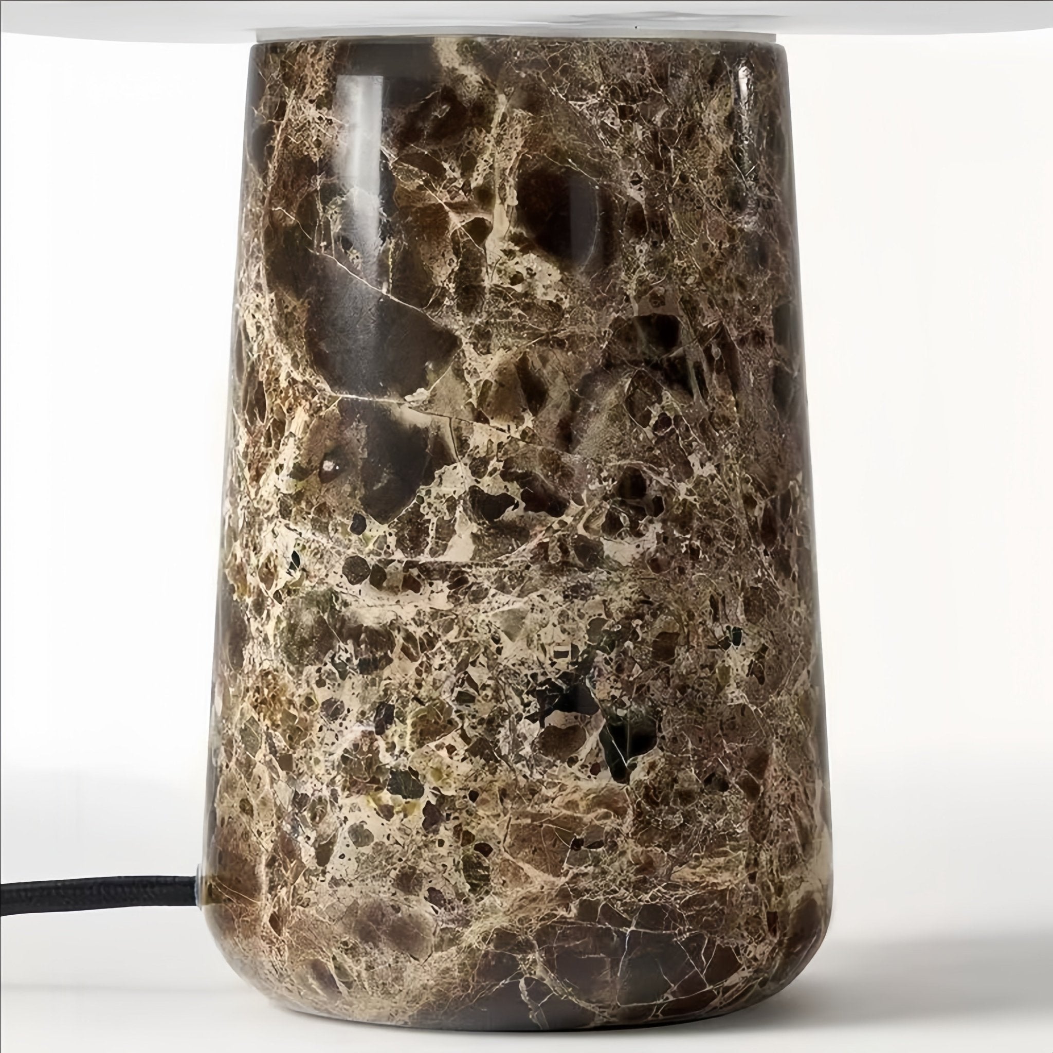 Layla Table Lamp | Frosted Ribbed Glass - Homezee