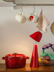Little Red Cap Portable LED Rechargeable Table Lamp
