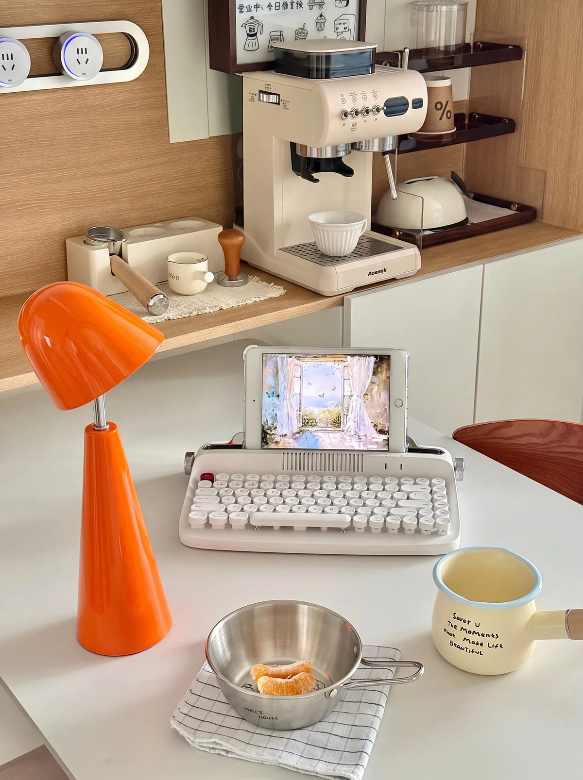 Little Red Cap Portable LED Rechargeable Table Lamp
