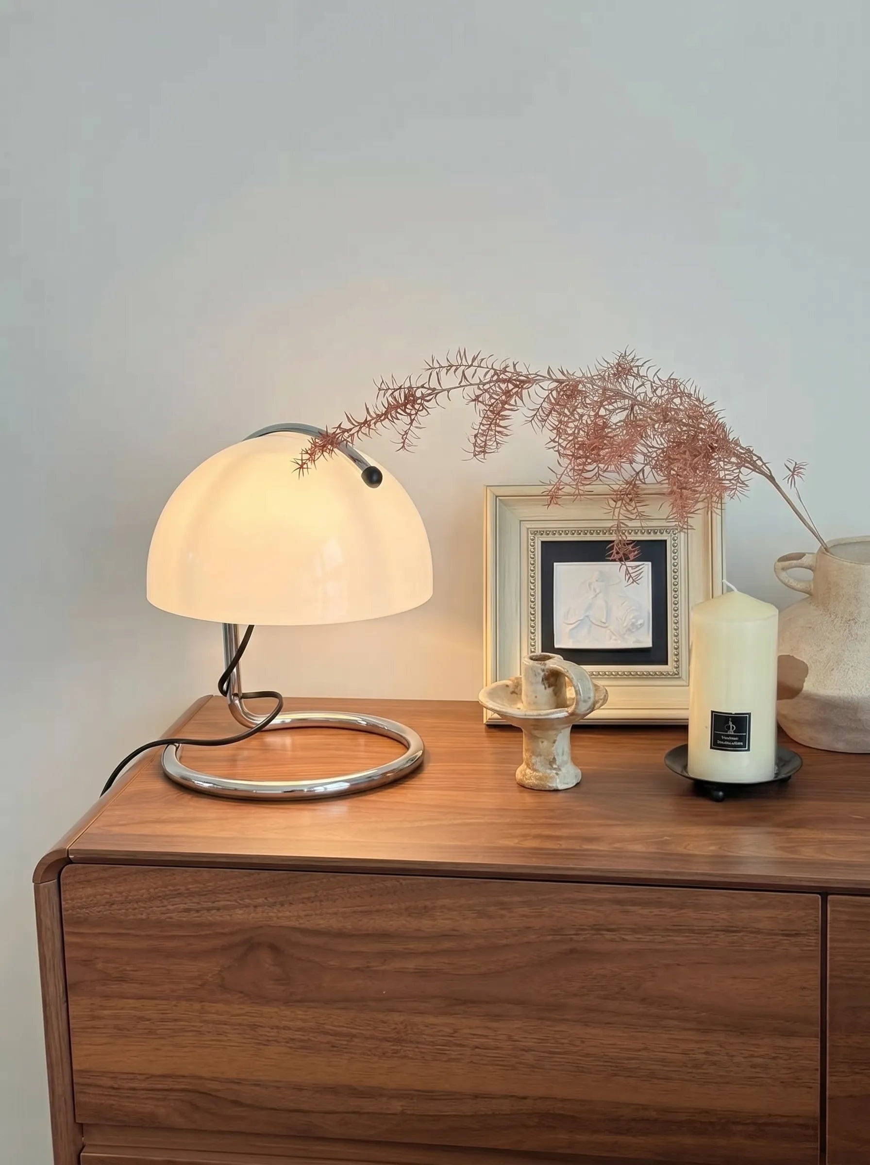 Luca Bauhaus Candle Warmer Table Lamp