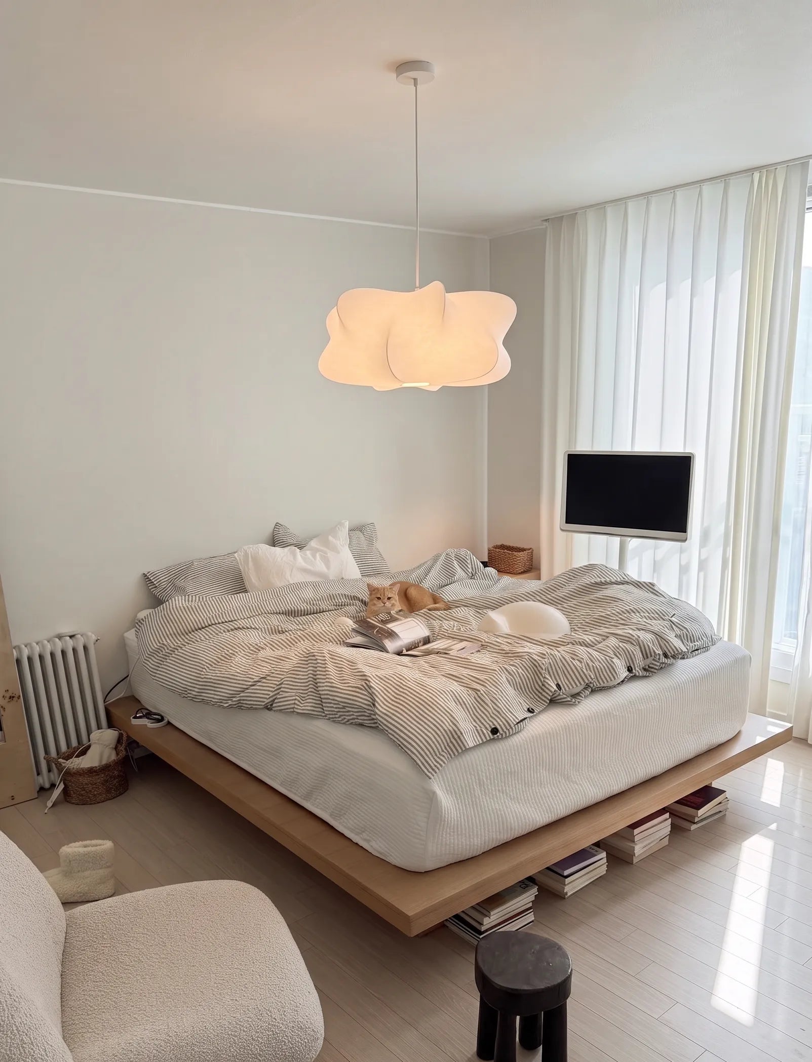 Nelson Cirrus Cloud Japandi Pendant Light