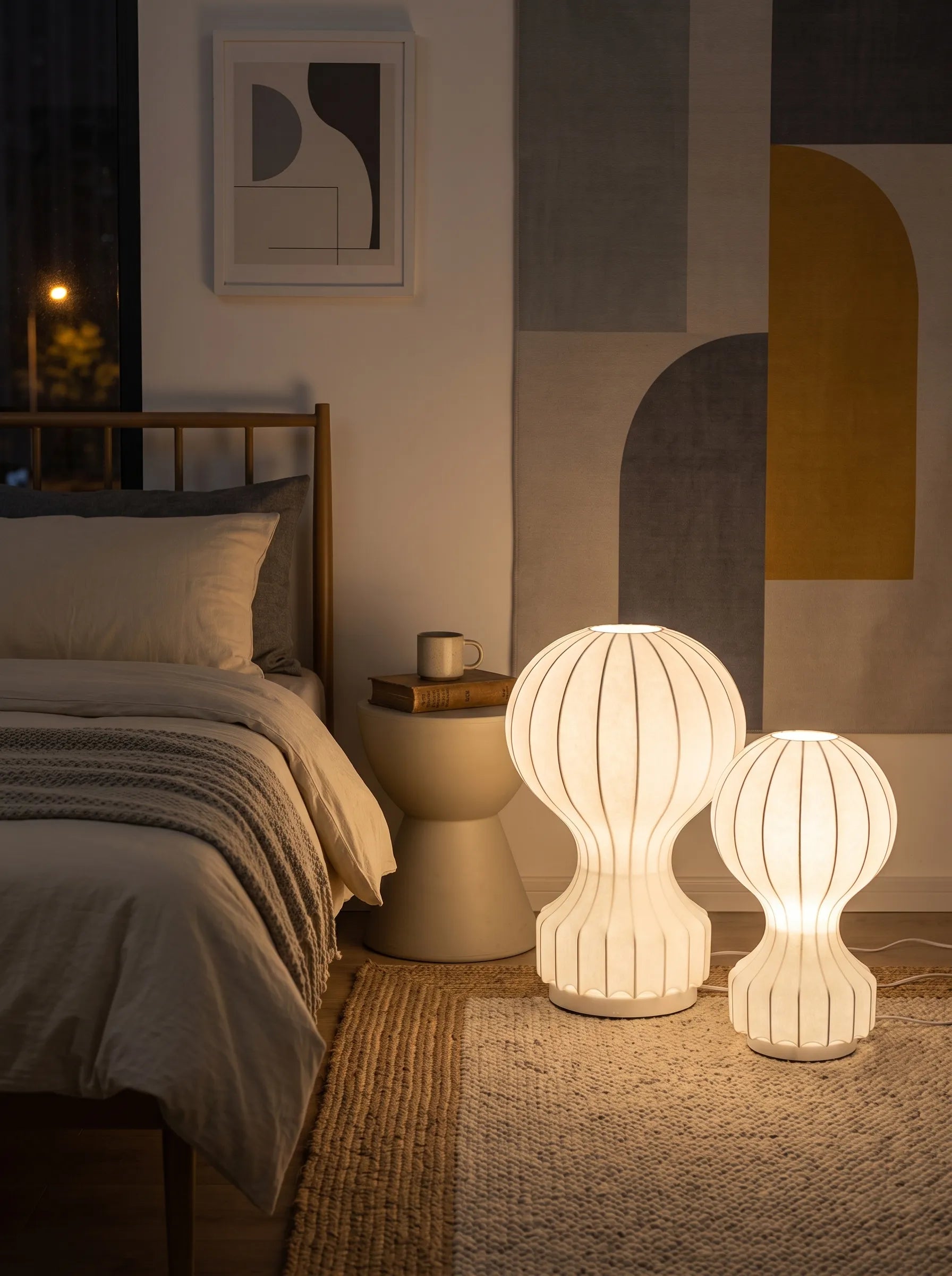 Nelson Gatto Japandi Table & Floor Lamp