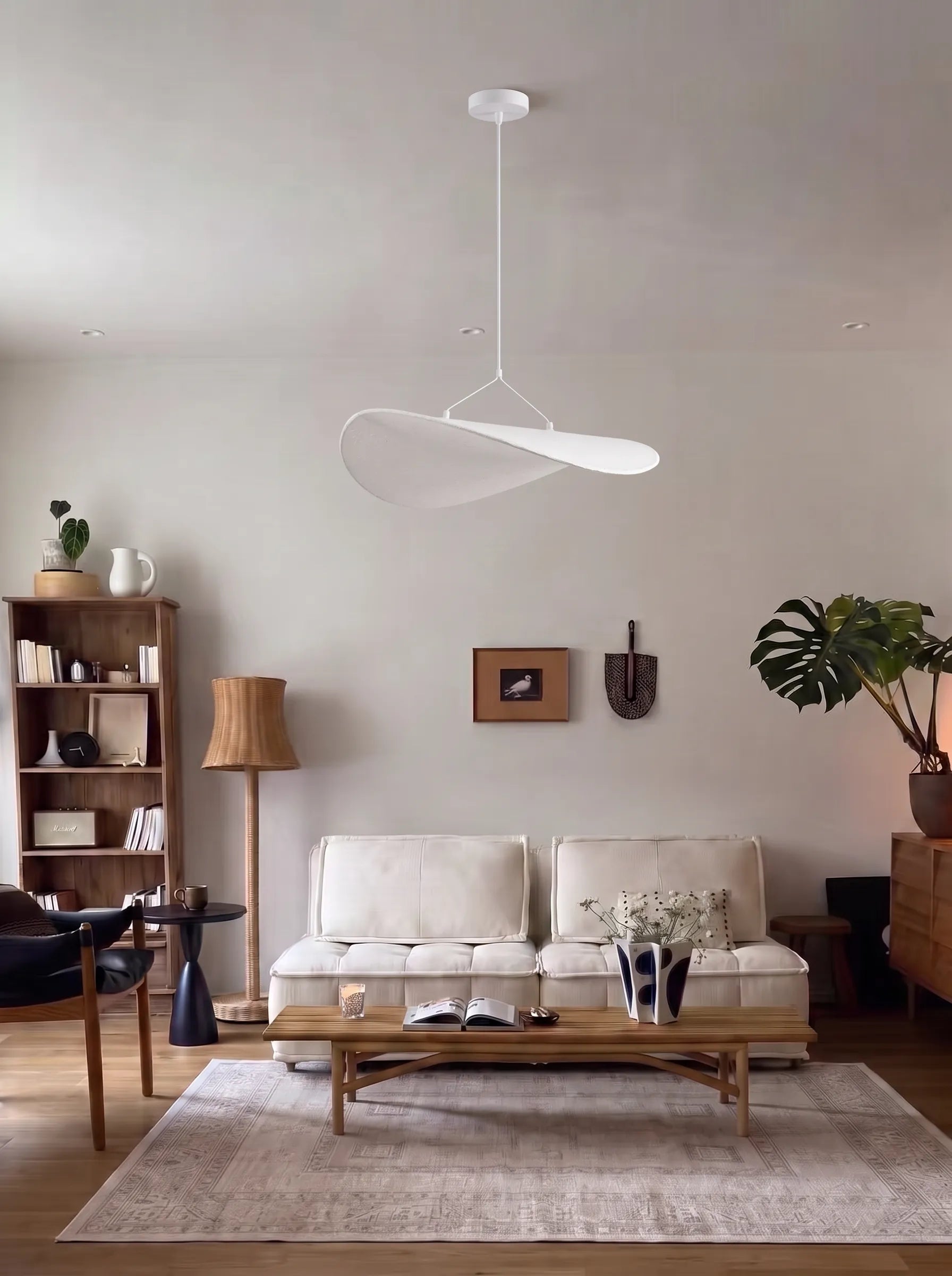 Nelson Leaf Hanging Japandi LED Pendant Light