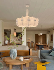 Nelson Silk Cocoon Wabi-Sabi Cloud Pendant Light
