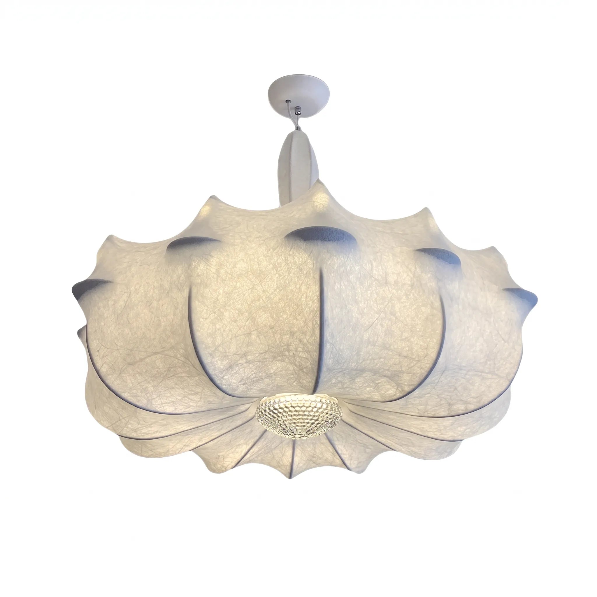 Nelson Silk Cocoon Wabi-Sabi Cloud Pendant Light