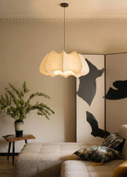 Nelson Silk Petal Bubble Japandi Pendant Light