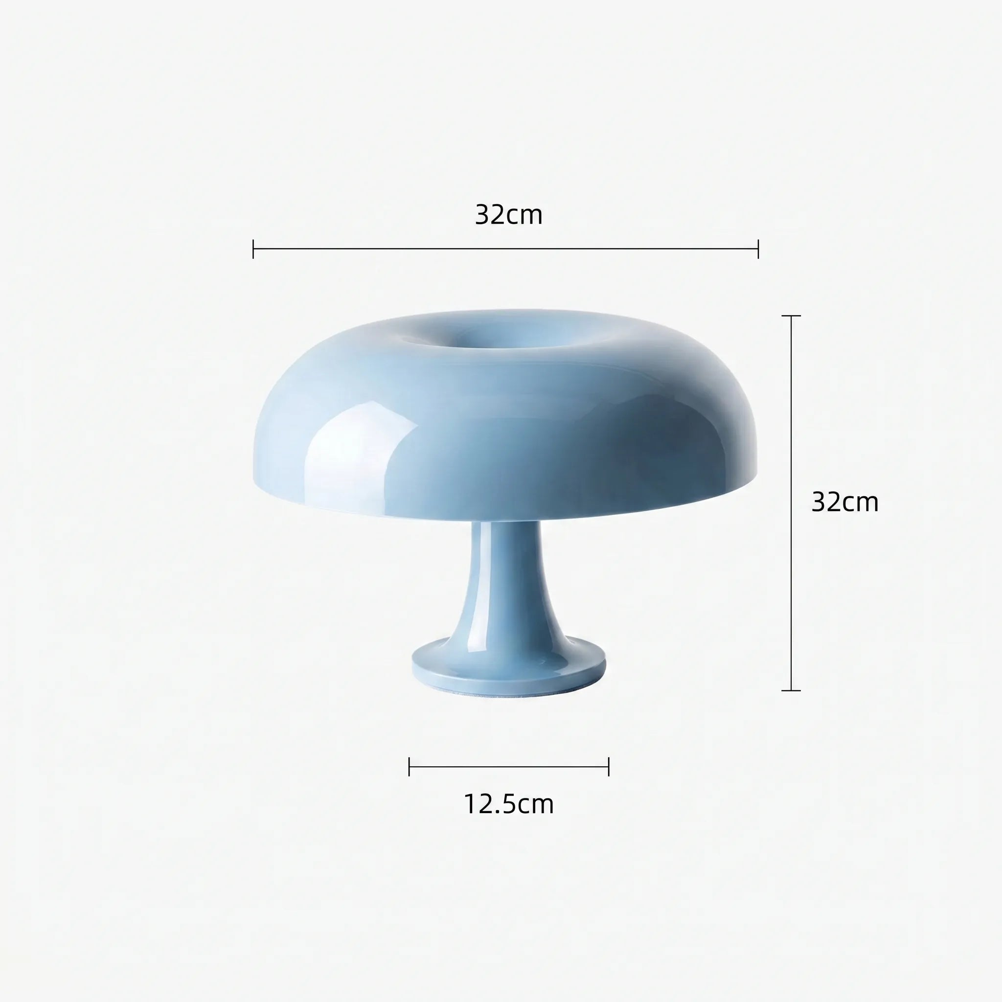 Nessino Retro Donut Mushroom Table Lamp
