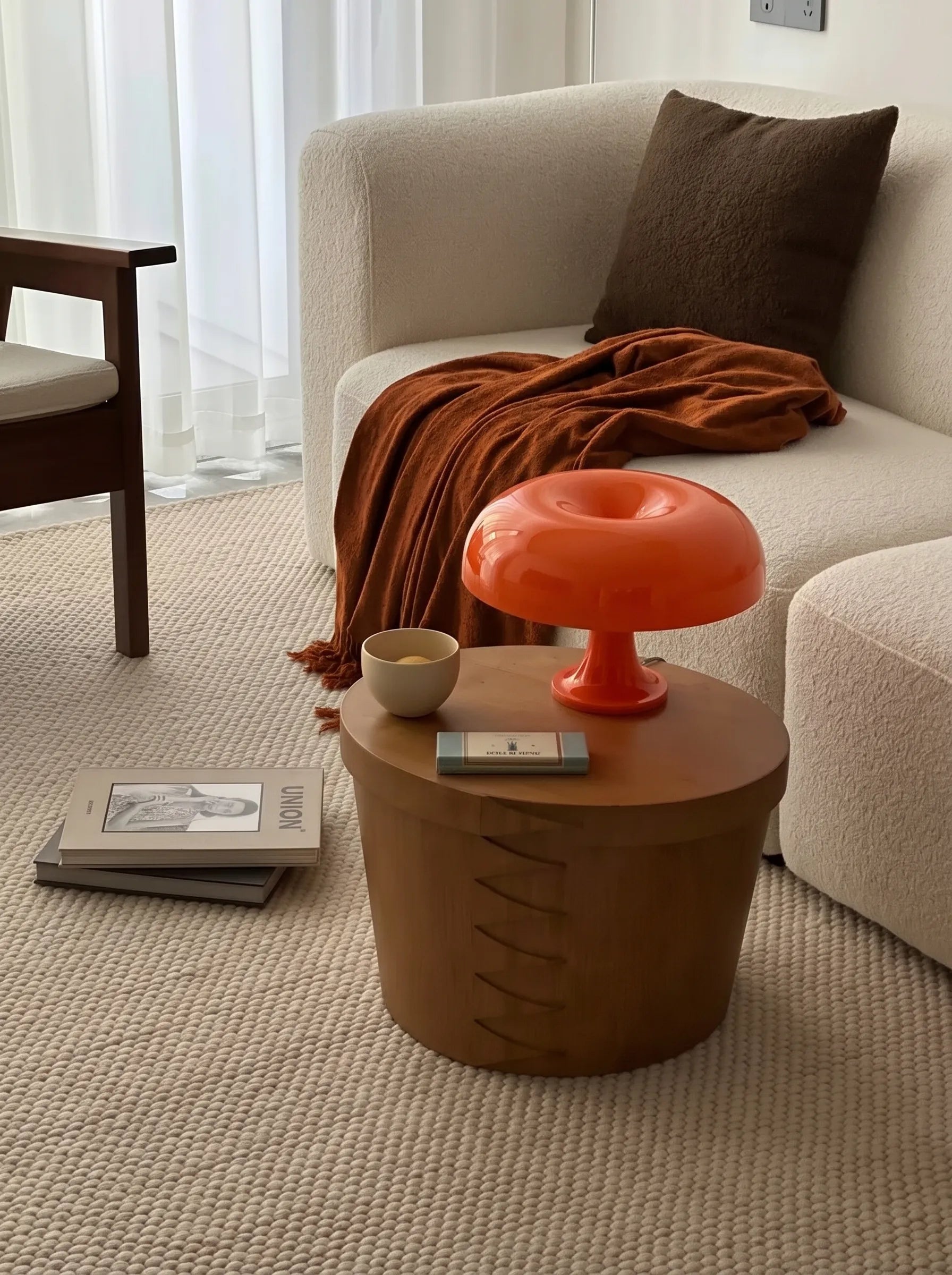 Nessino Retro Donut Mushroom Table Lamp