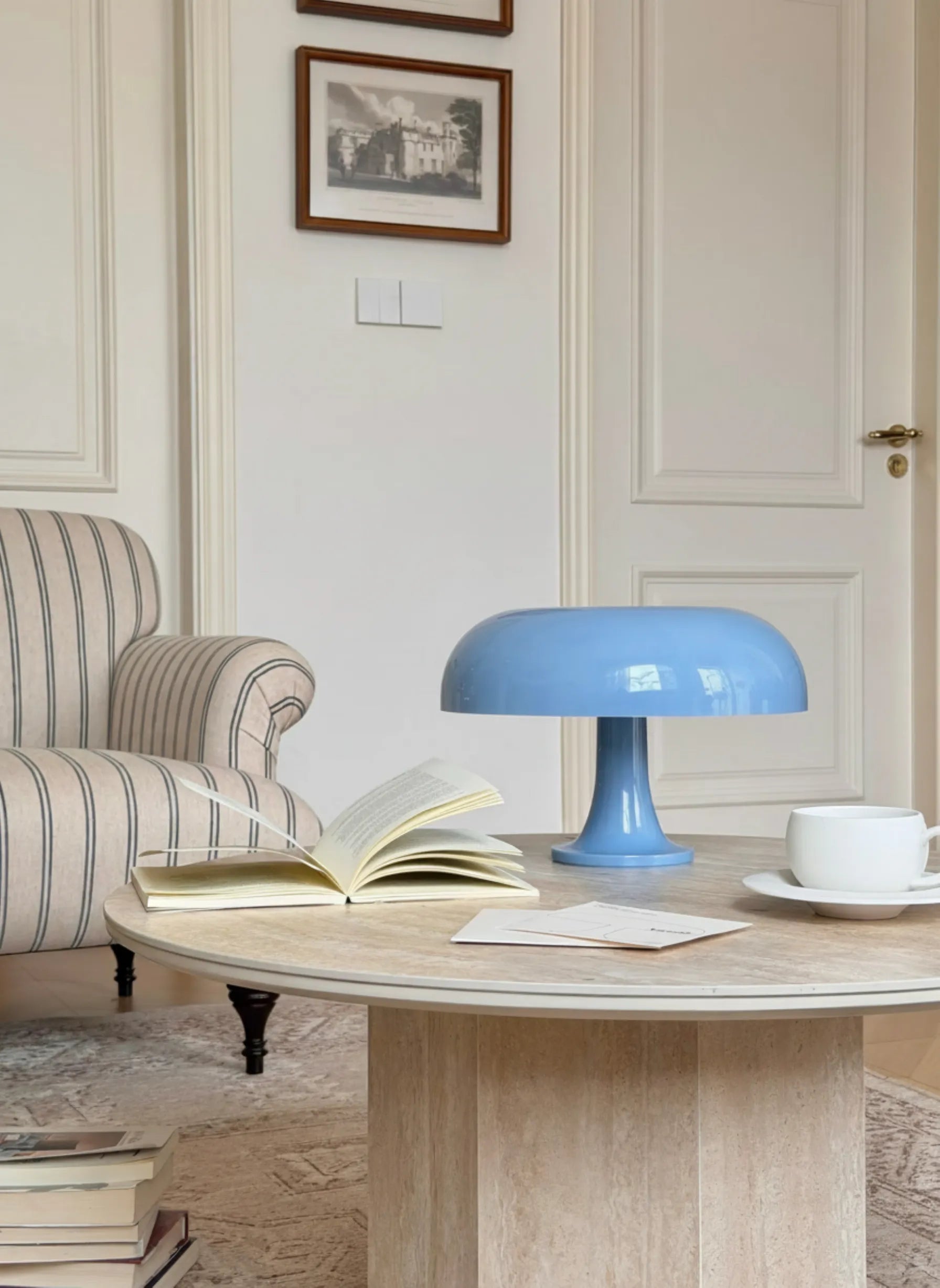 Nessino Retro Donut Mushroom Table Lamp