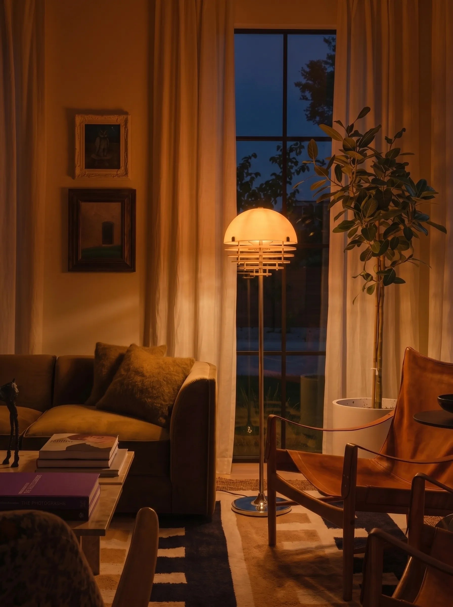 Noah Bauhaus Sunset Floor Lamp