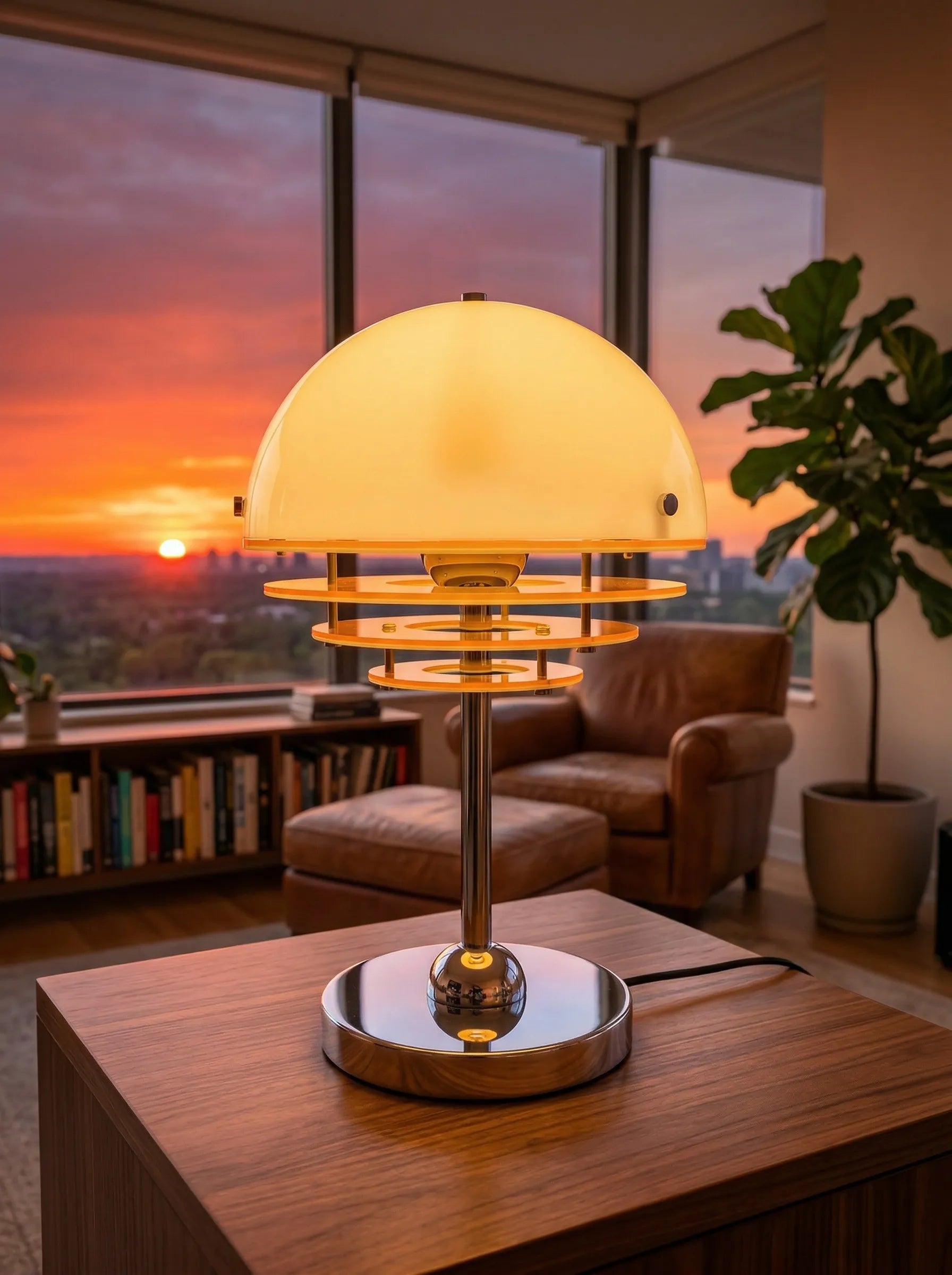 Noah Bauhaus Sunset Table Lamp