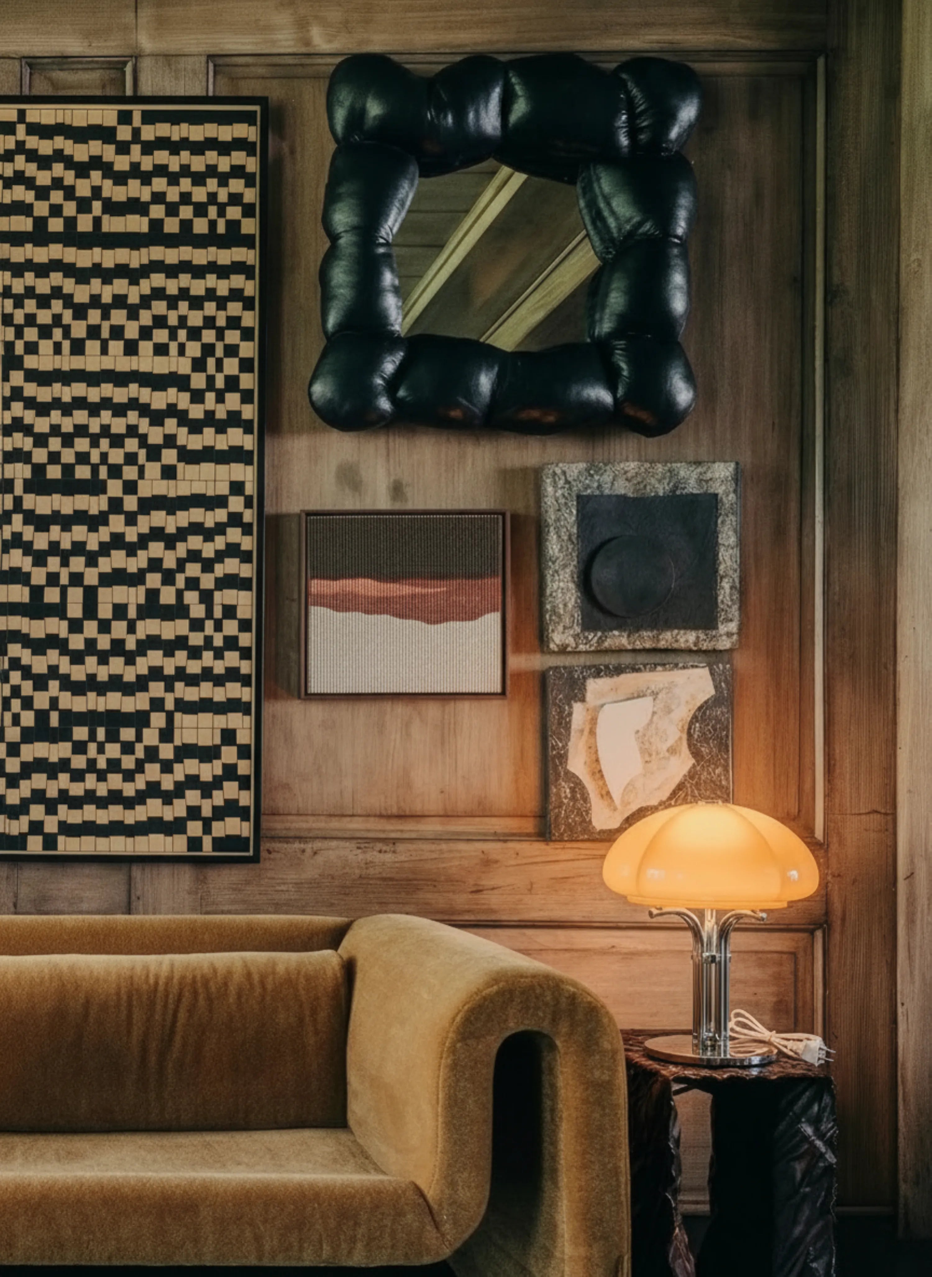 Nordic Bauhaus Pumpkin Table Lamp | Touch Dimmable