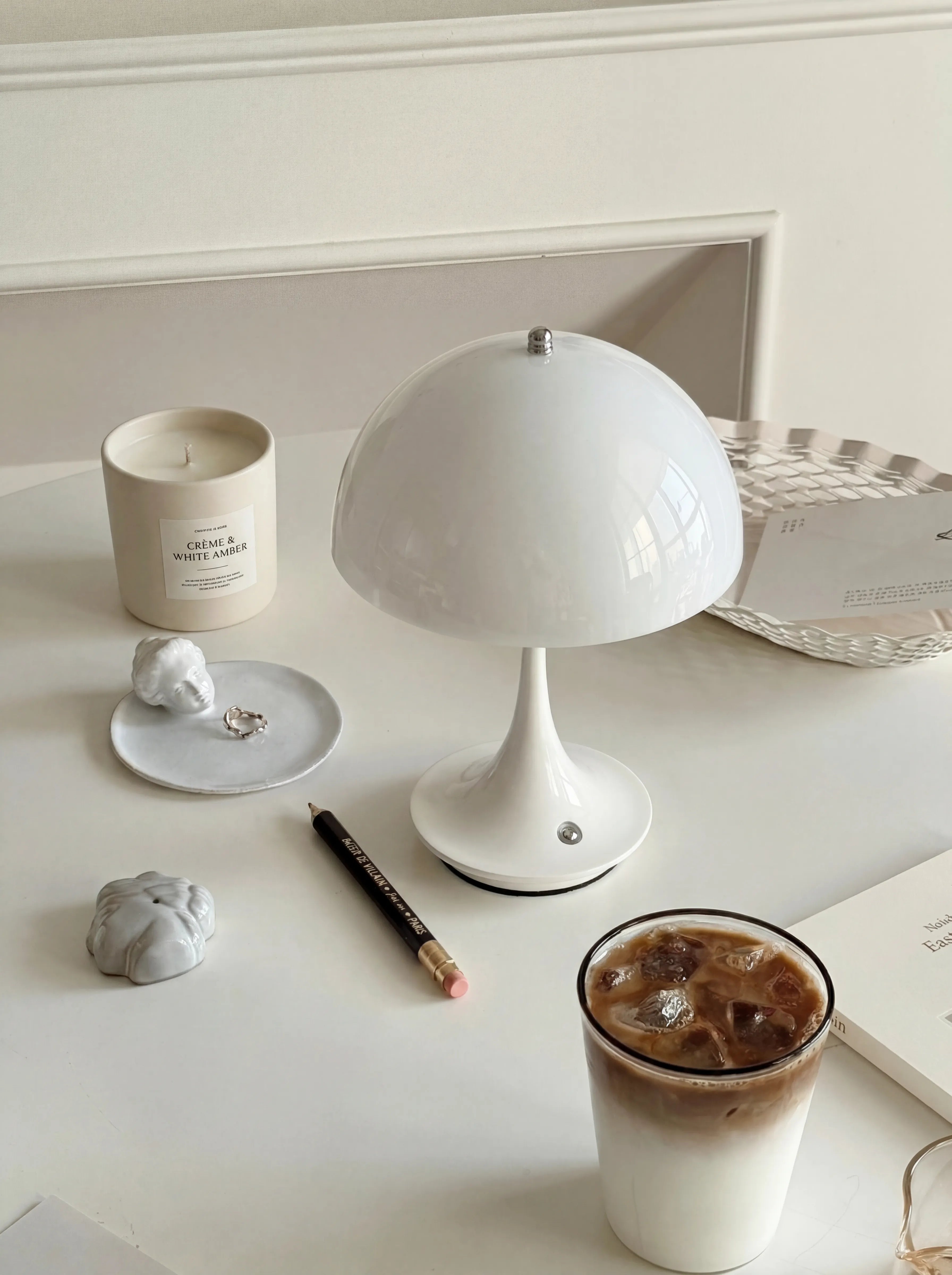 Panthella Portable LED Rechargeable Table Lamp - Touch Control