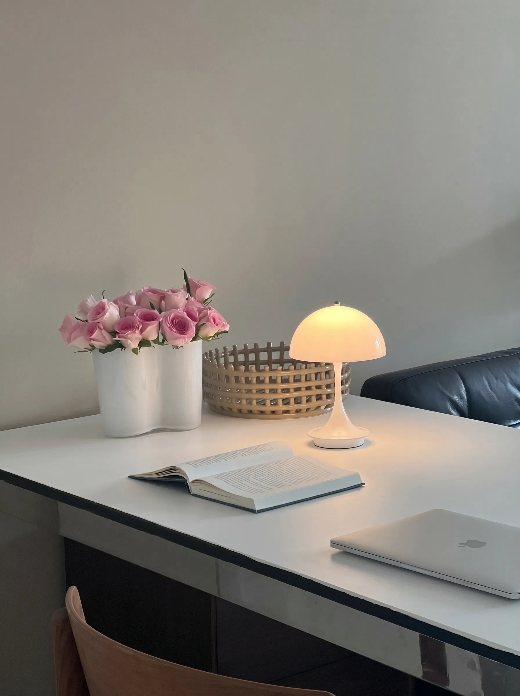 Panthella Portable LED Rechargeable Table Lamp - Touch Control