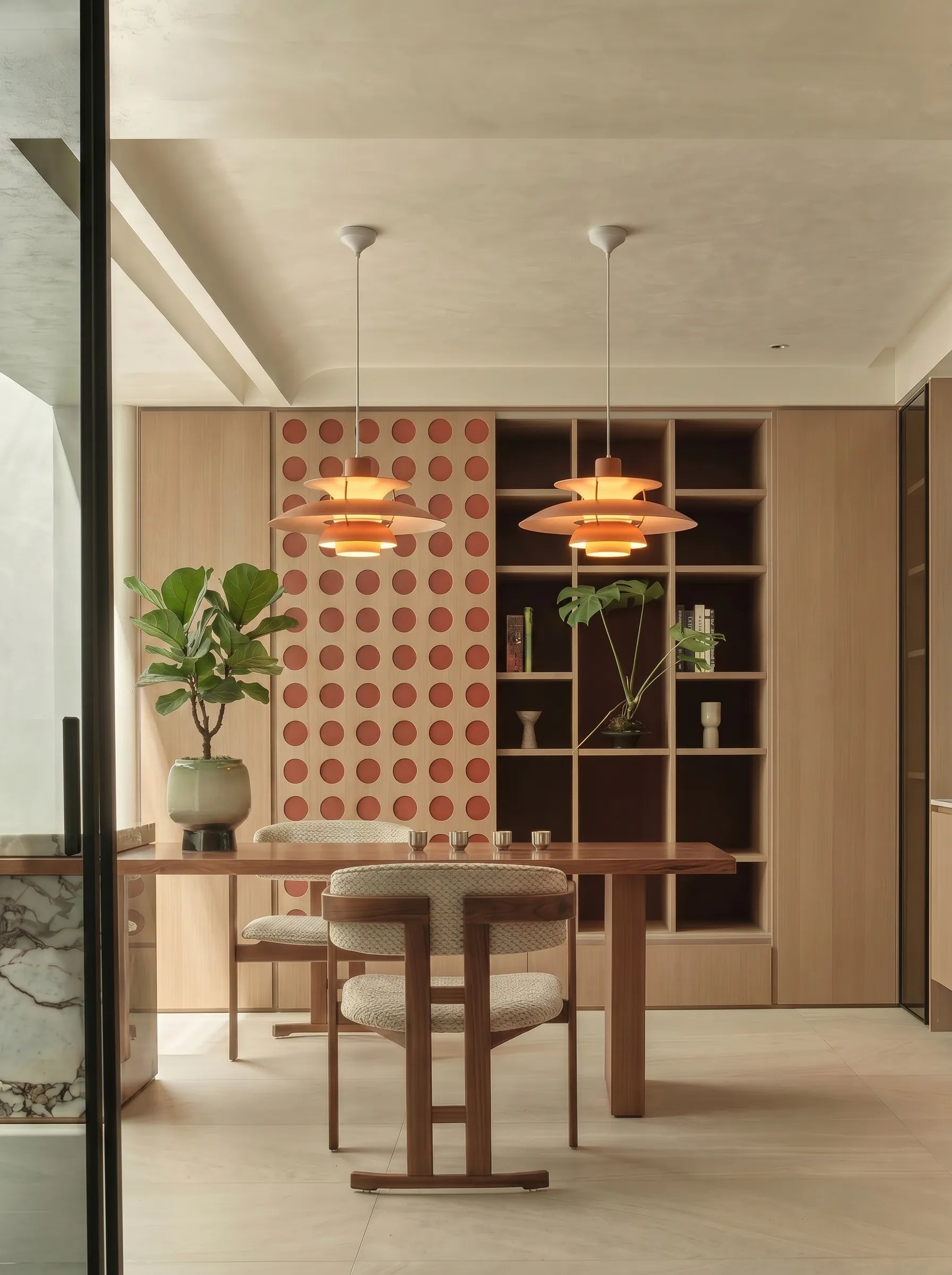 Poulsen Multi-Tiered Pendant Light