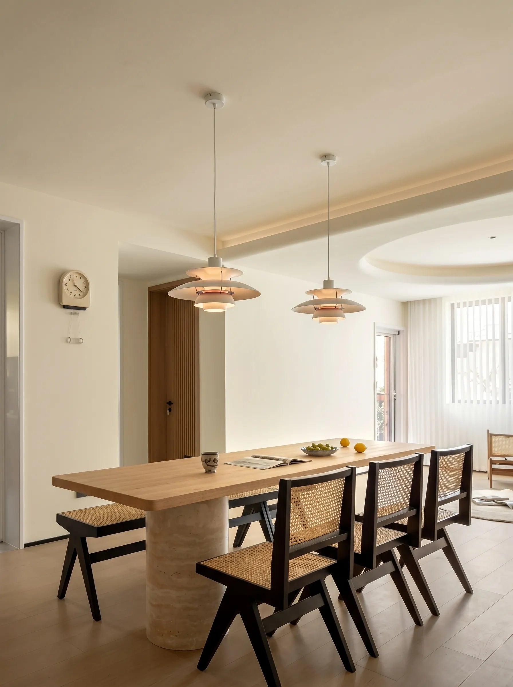 Poulsen Multi-Tiered Pendant Light