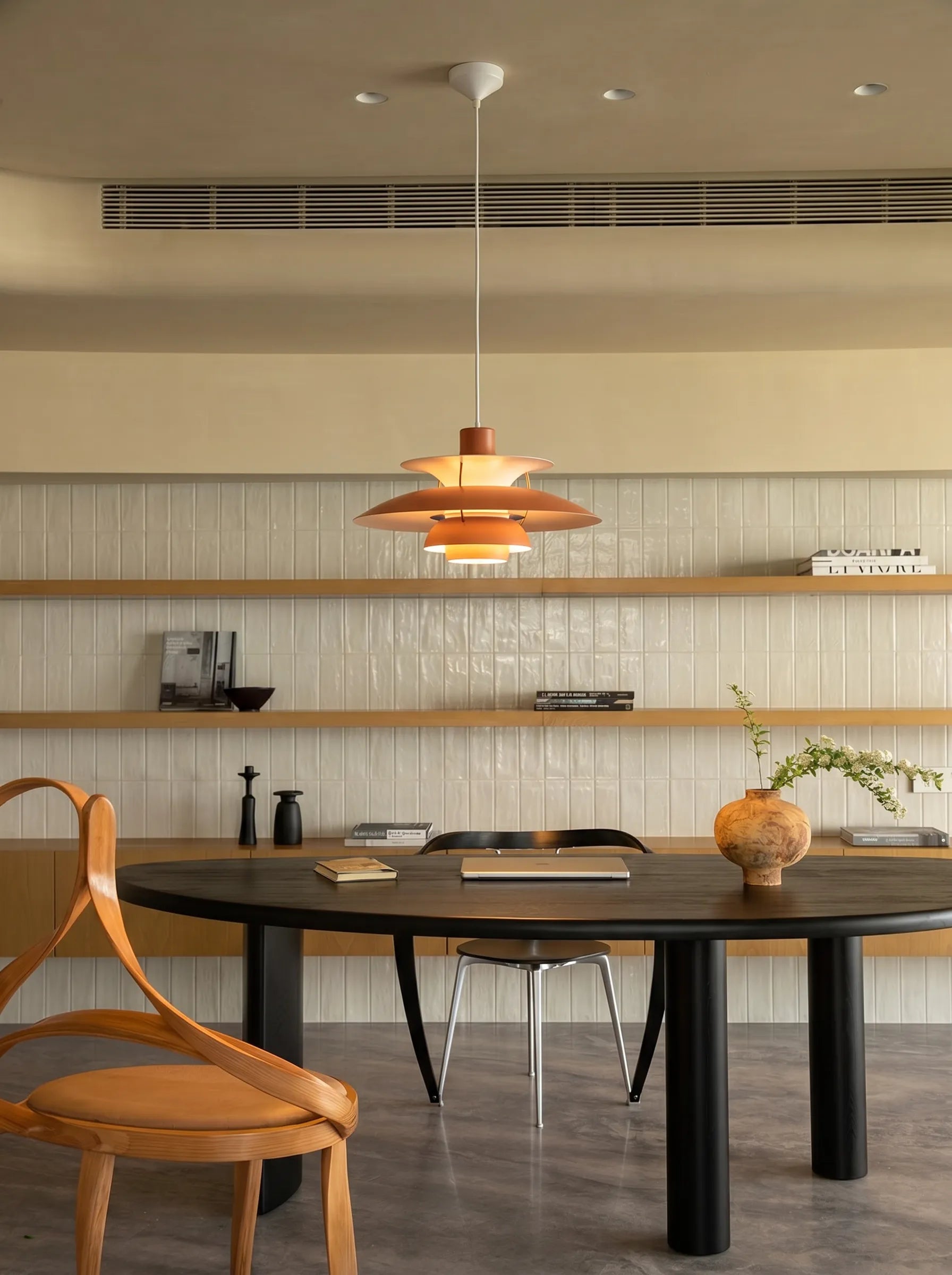 Poulsen Multi-Tiered Pendant Light