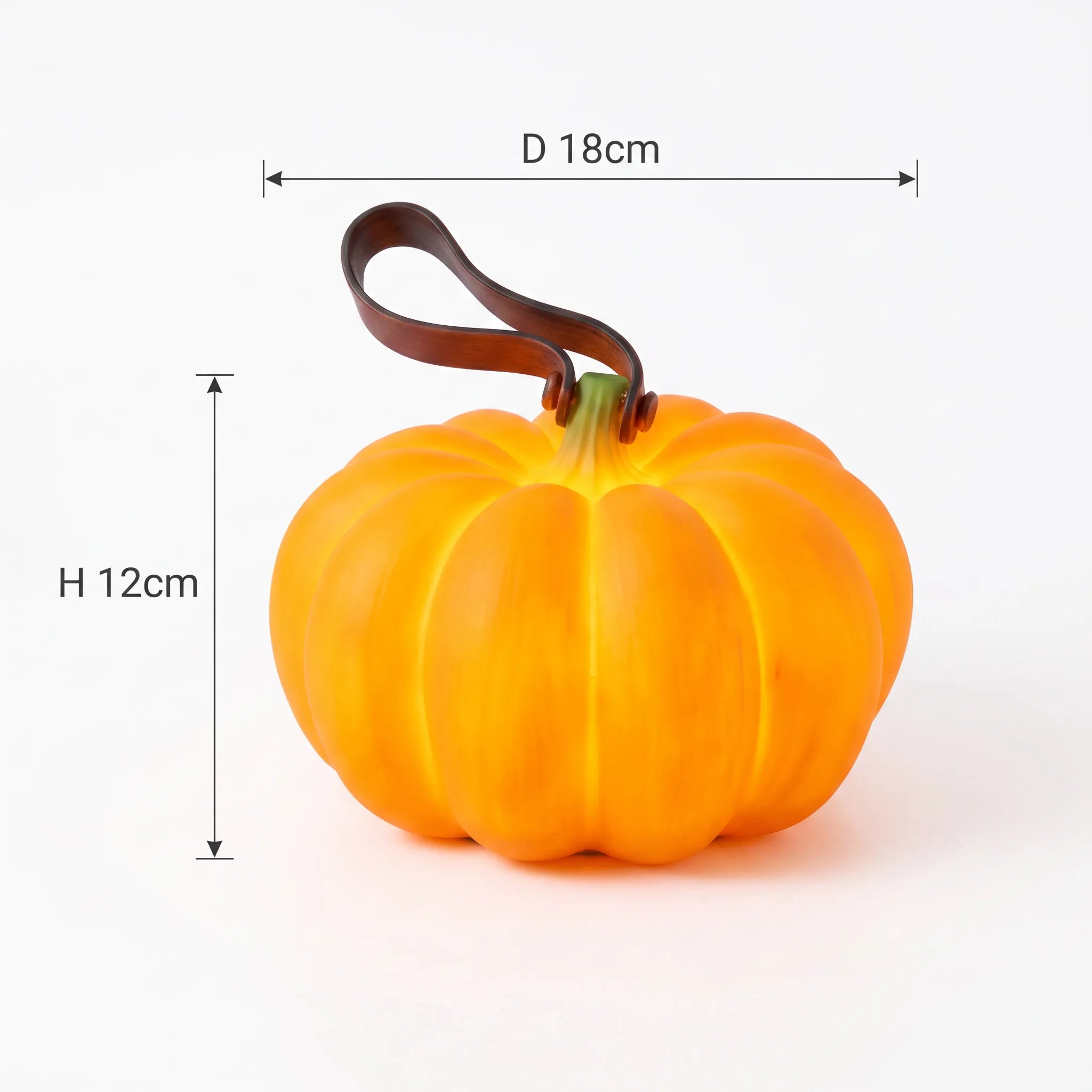 Pumpkin Landscape Solar Light Decorative Rechargeable Lamp