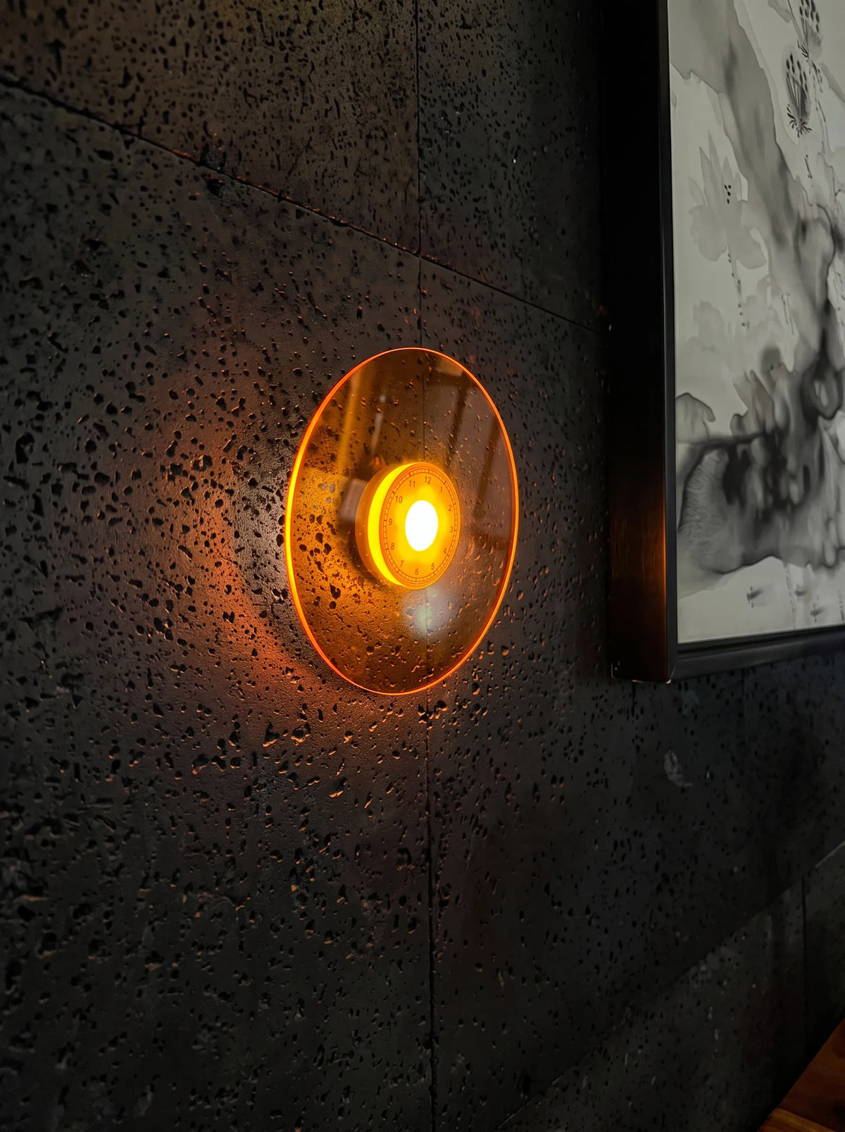 Retro Vinyl-Style Portable Rechargeable Lamp & Wall Light