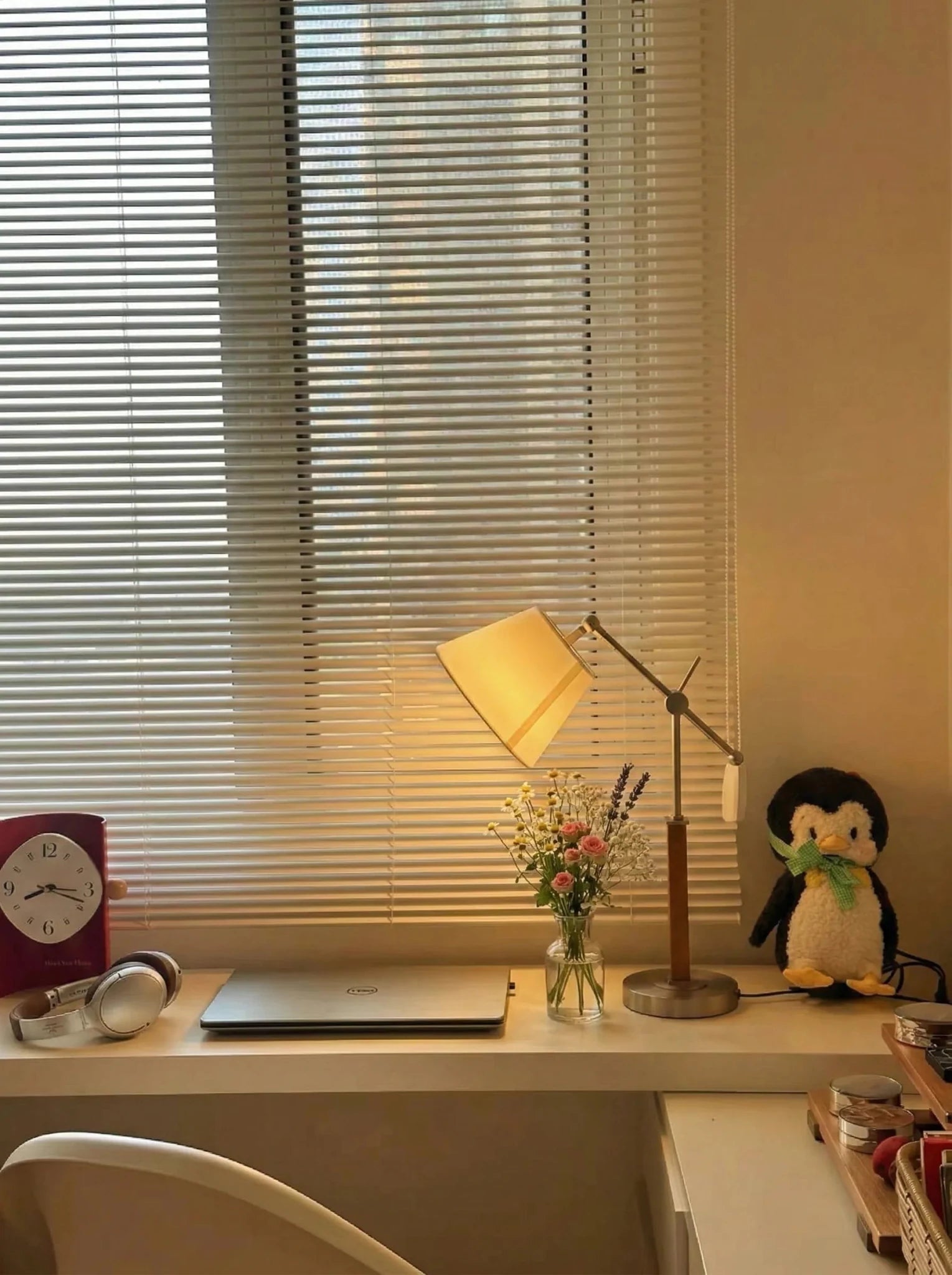 Beamline Swing Arm Floor & Table Lamp - Homezee