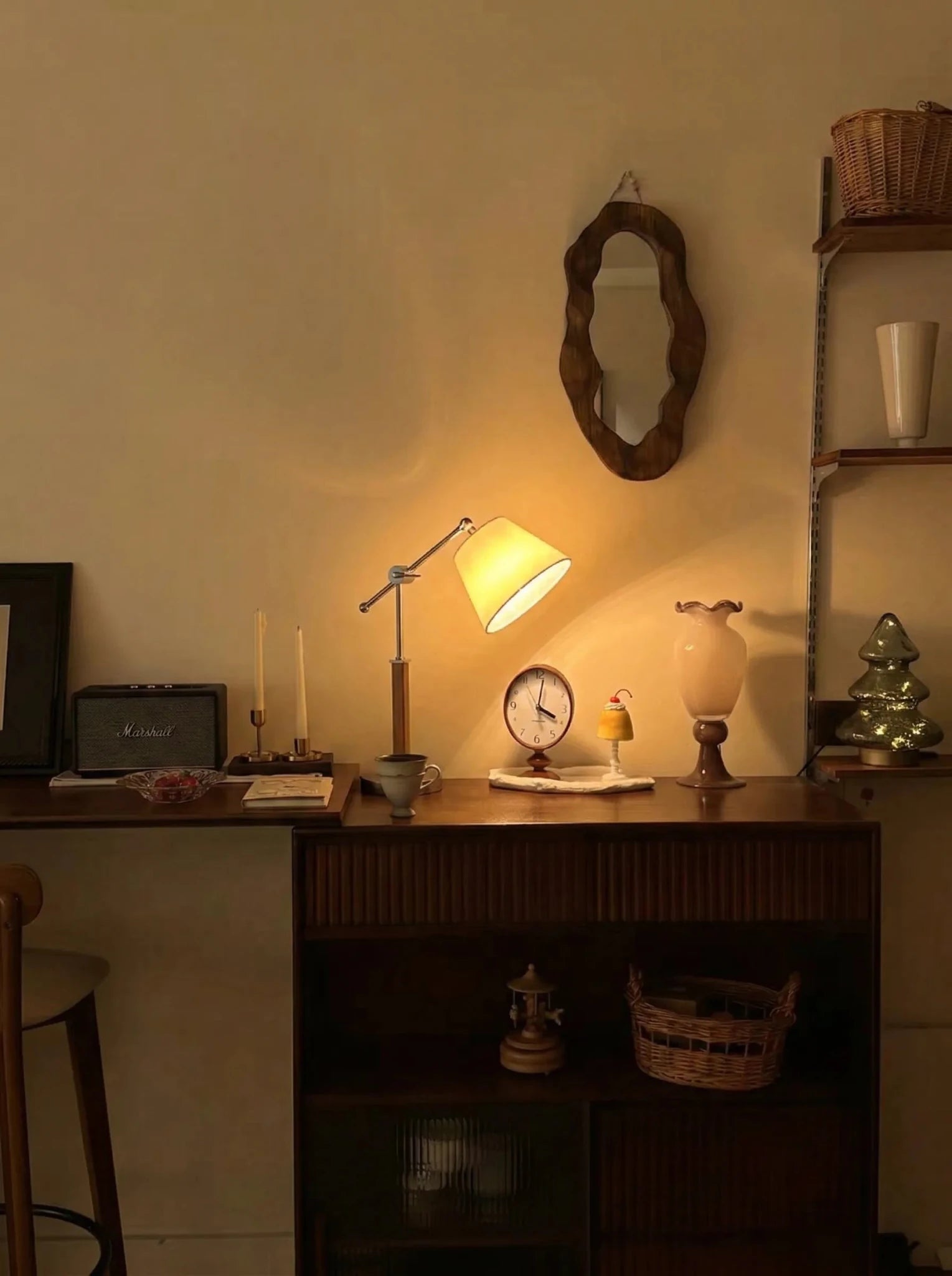Beamline Swing Arm Floor & Table Lamp - Homezee
