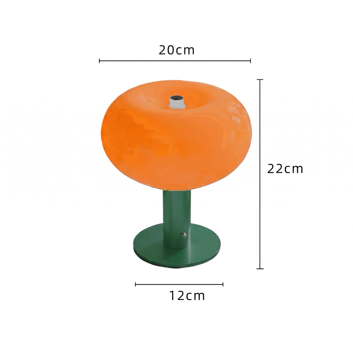 Sophia Halo Colorful Glass Rechargeable Portable Lamp