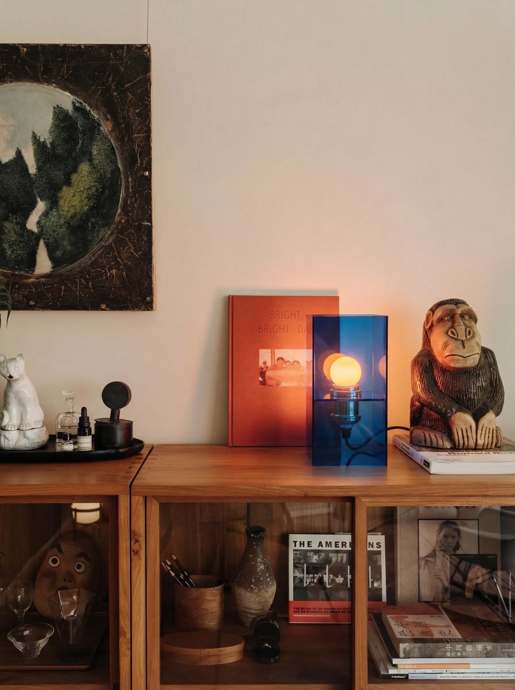 Guzzi Sunset Hourglass Horizon Table Lamp