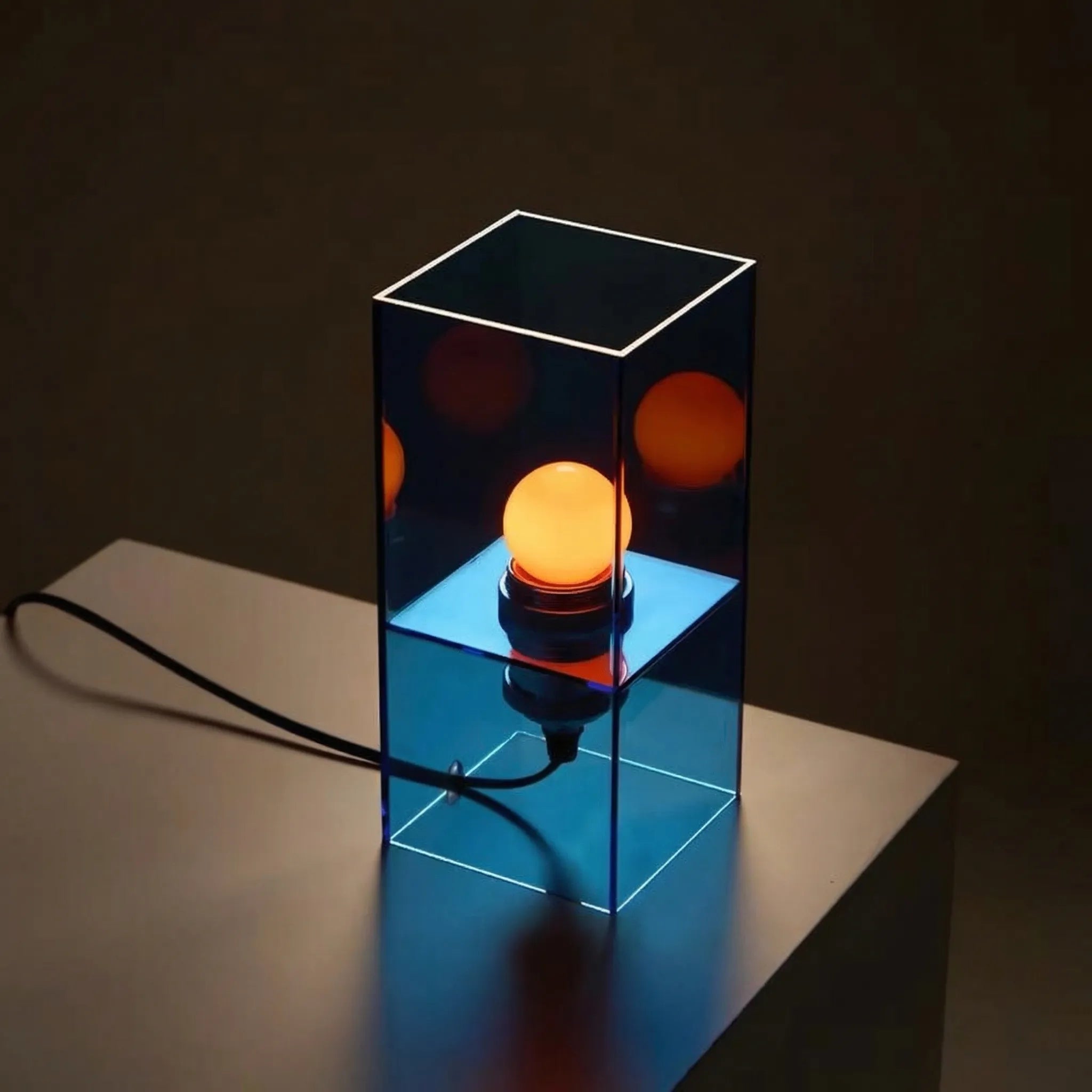 Guzzi Sunset Hourglass Horizon Table Lamp