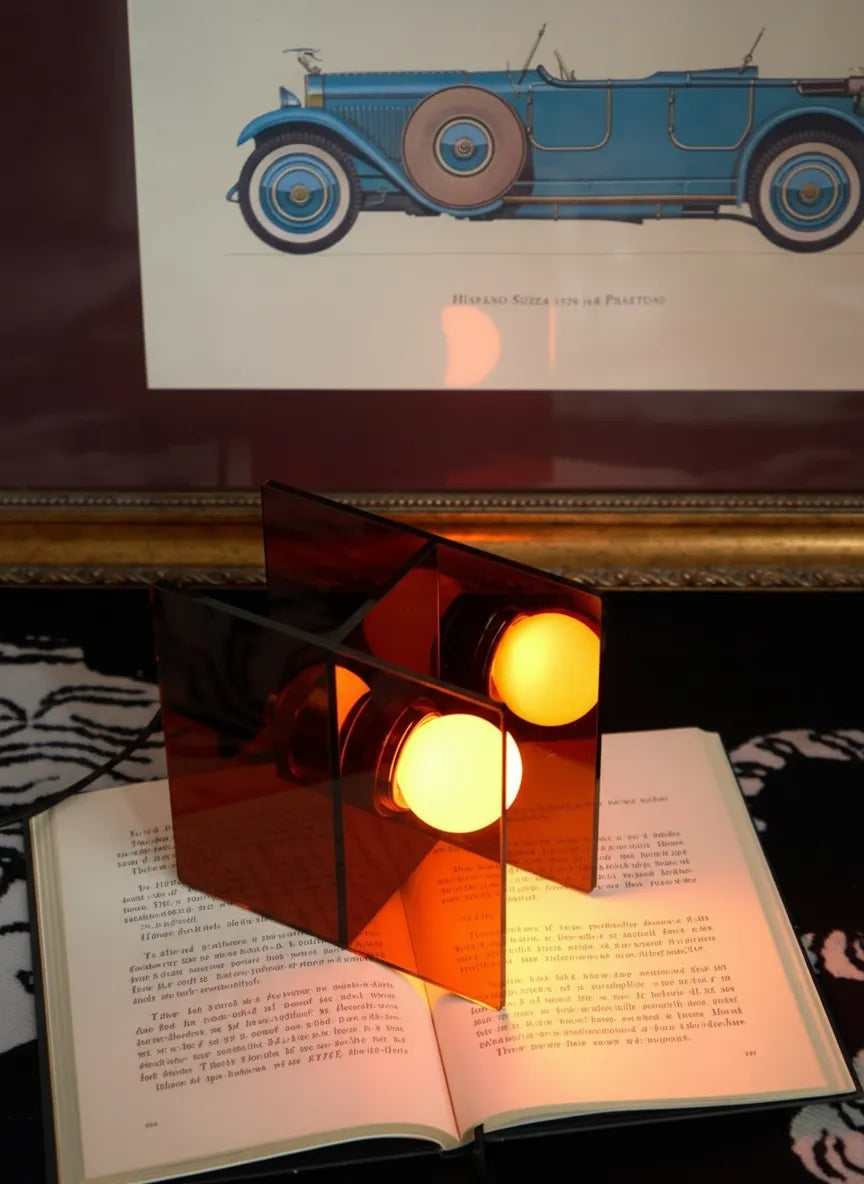 Guzzi Sunset Ocean Horizon Table Lamp Acrylic