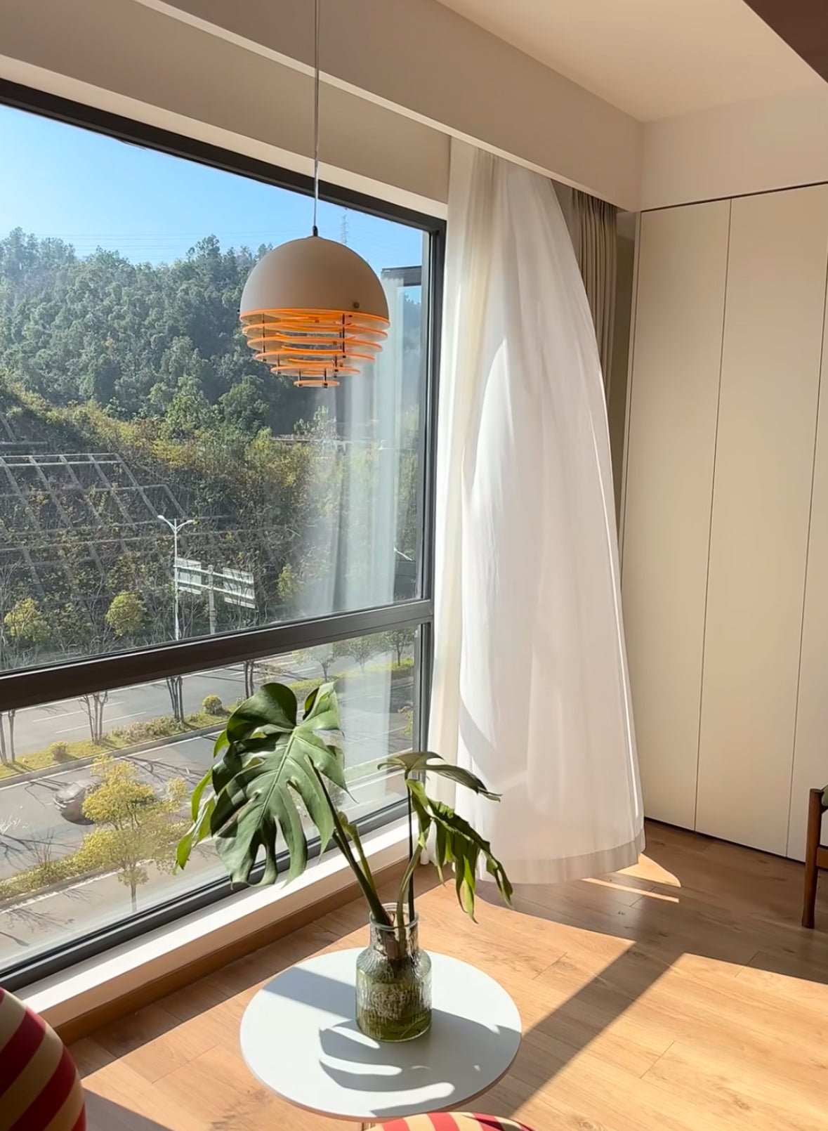 Ring Retro Pendant Lamp - Homezee