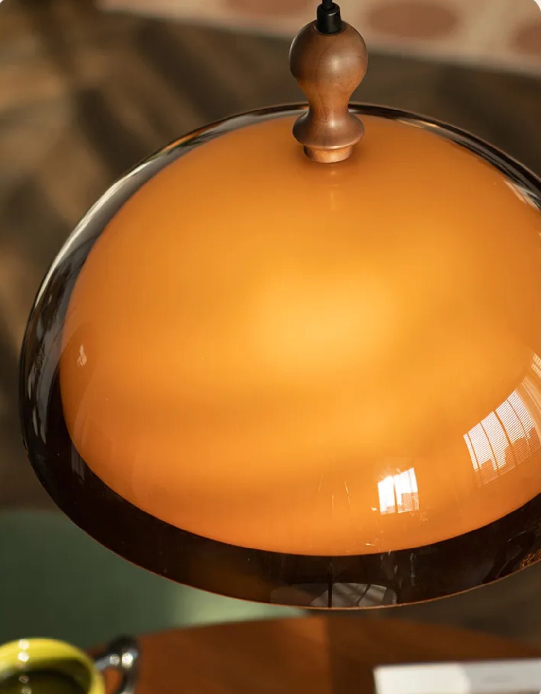 Coby Swing Arm Pendant Light | Double Dome Shades - Homezee