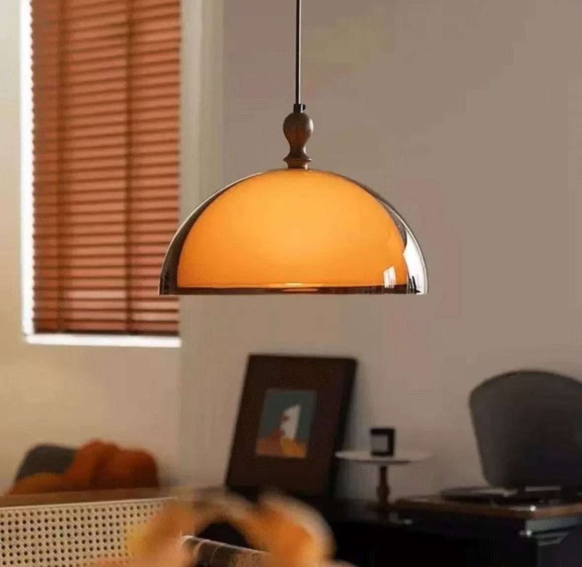 Coby Pendant Light | Woodgrain - Homezee