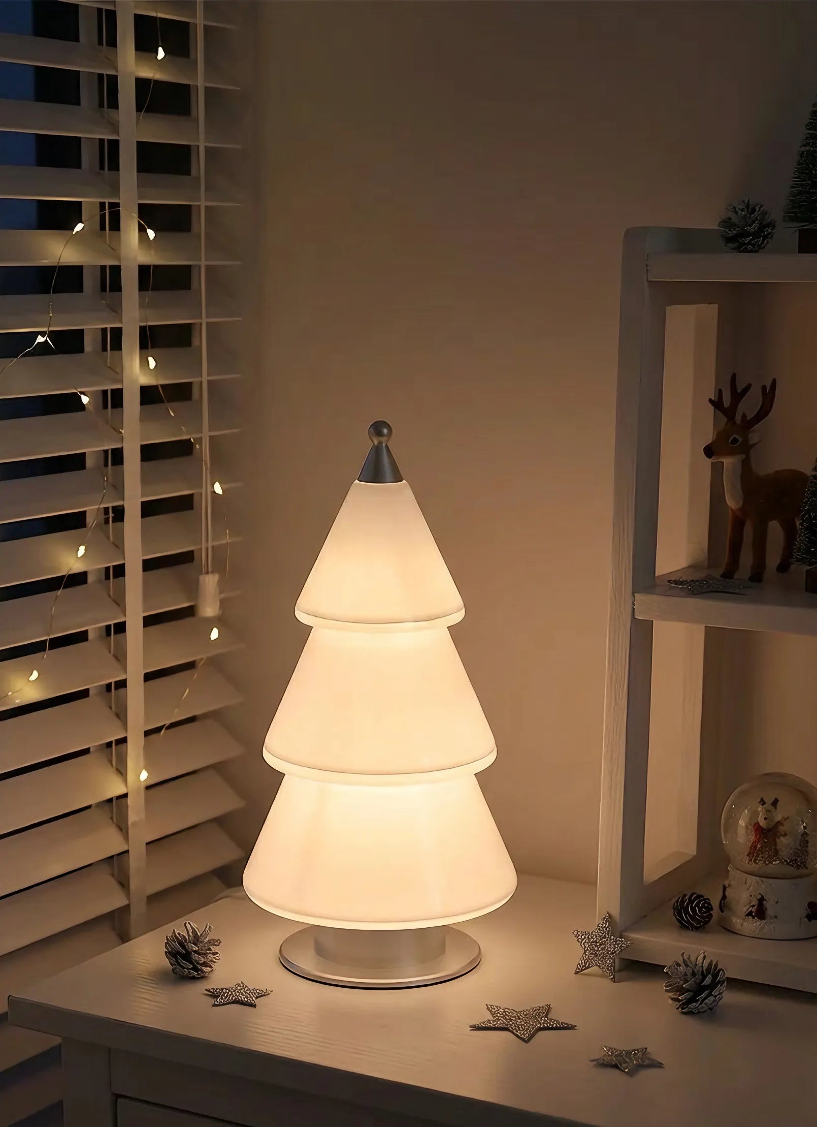 Zoe Tree Cordless Rechargeable Table Lamp