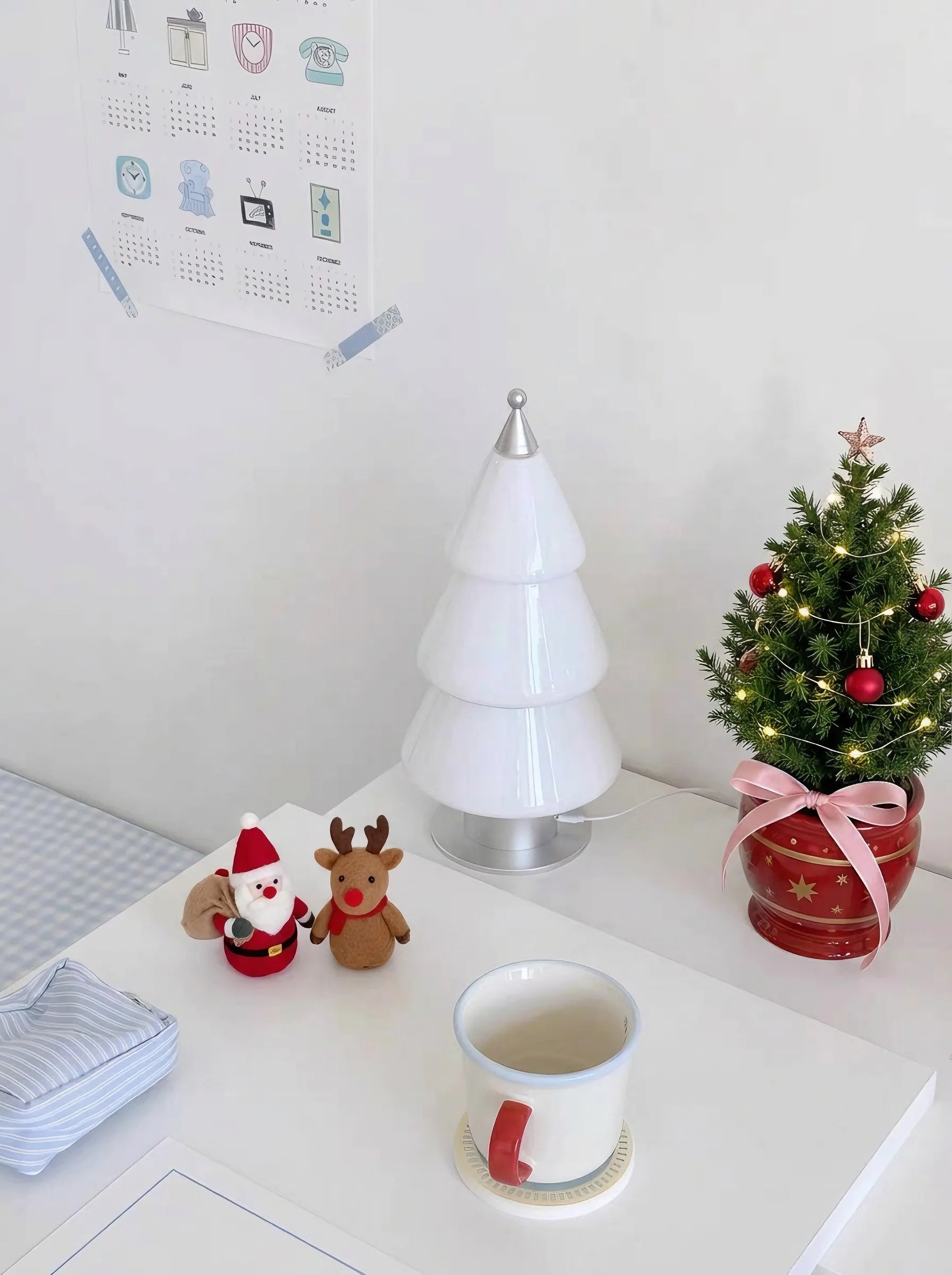 Zoe Tree Cordless Rechargeable Table Lamp