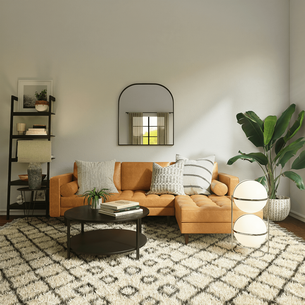 Garreau Two Globe Floor Lamp - Bauhaus Replica 1971 Design - Homezee