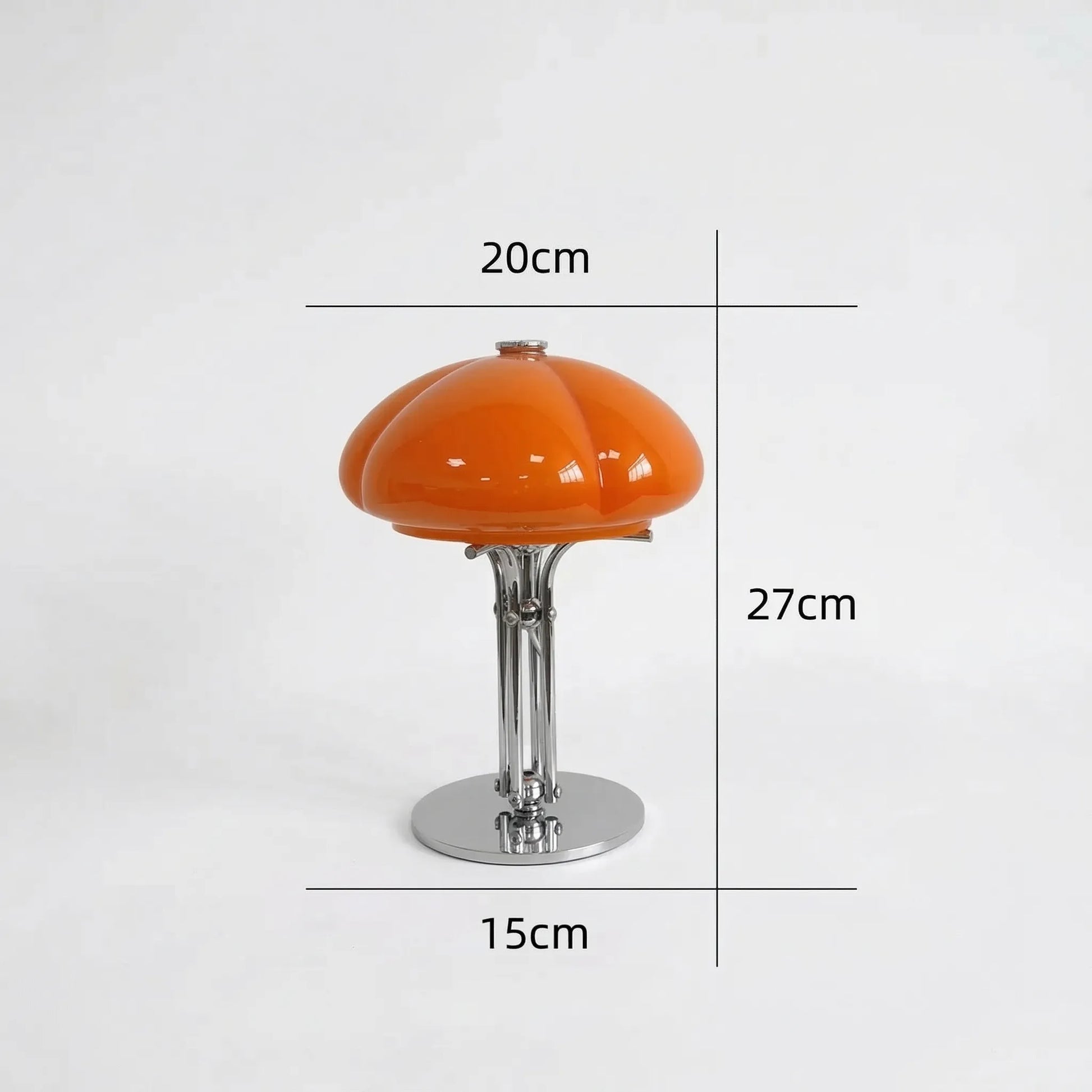 Nordic Bauhaus Pumpkin Table Lamp | Touch Dimmable - Homezee