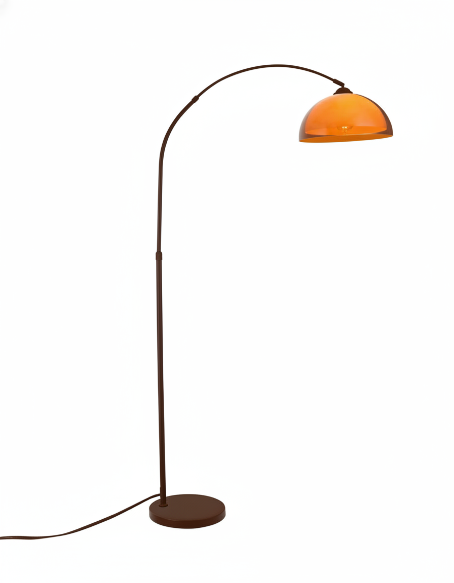 Coby Grand Arc Floor Lamp With Optional Side Table