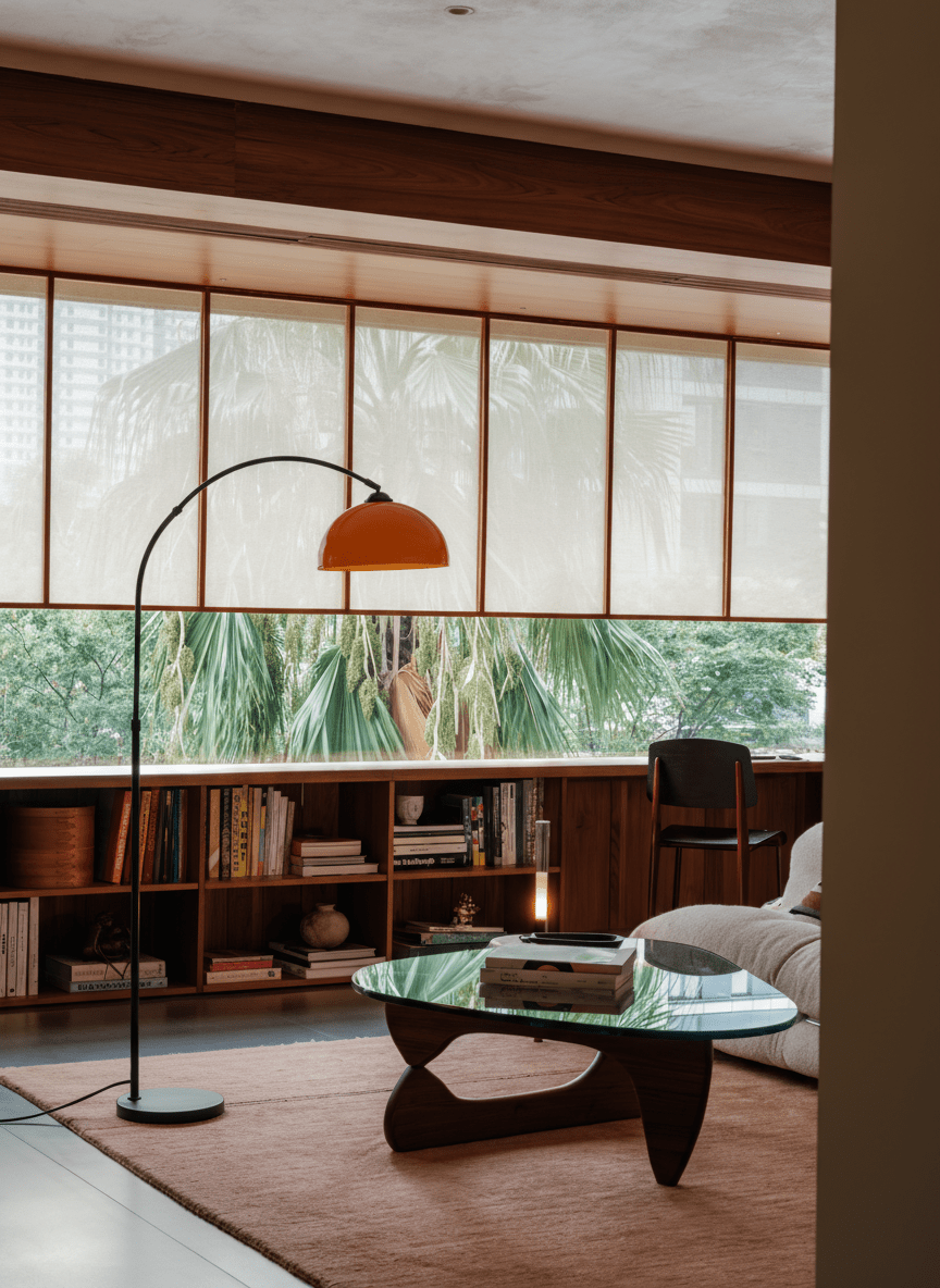 Coby Grand Arc Floor Lamp | with optional Side - Table - Homezee