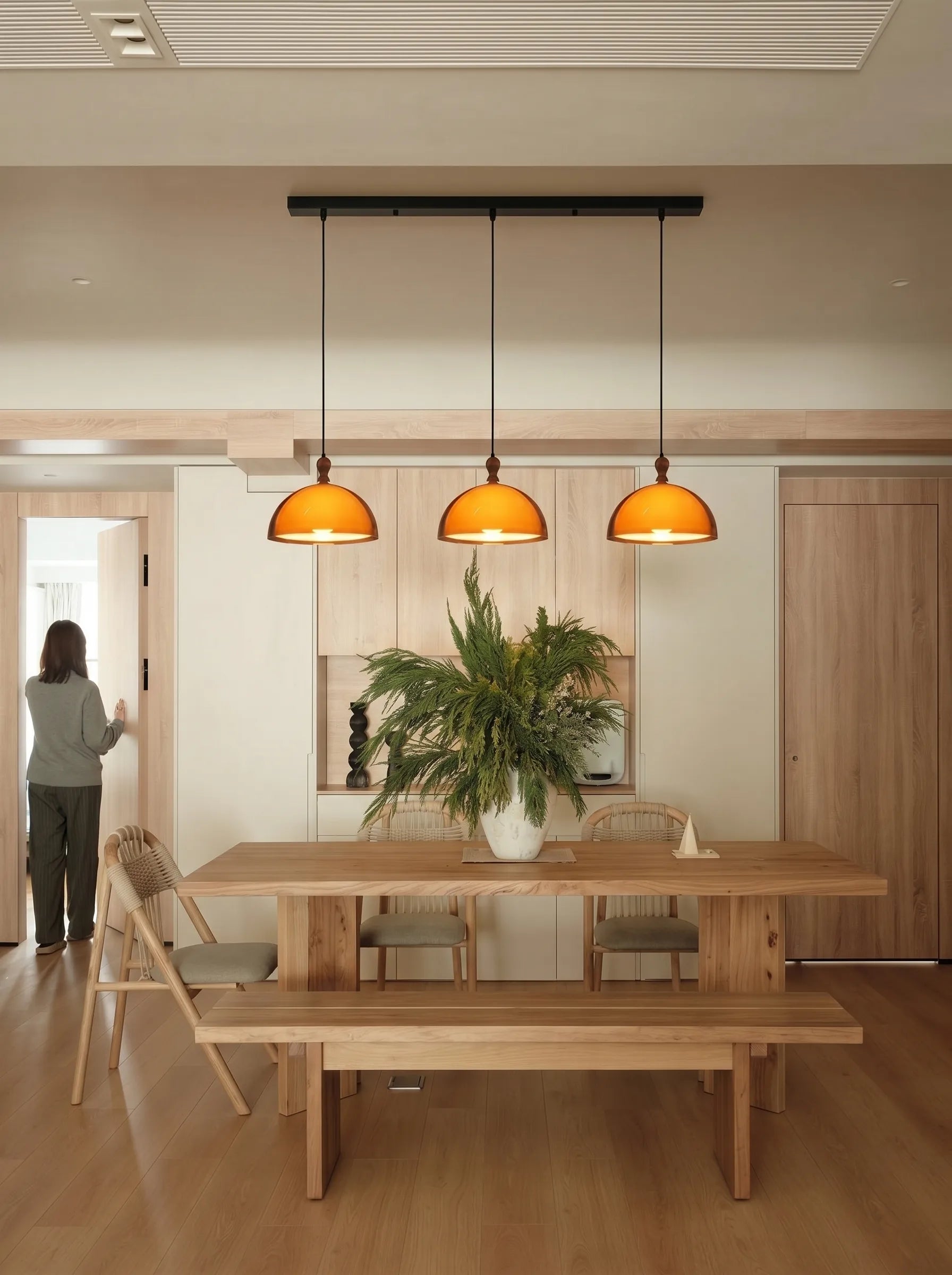 Coby Triple Pendant Light - Bar-Mount 3 Light Pendant
