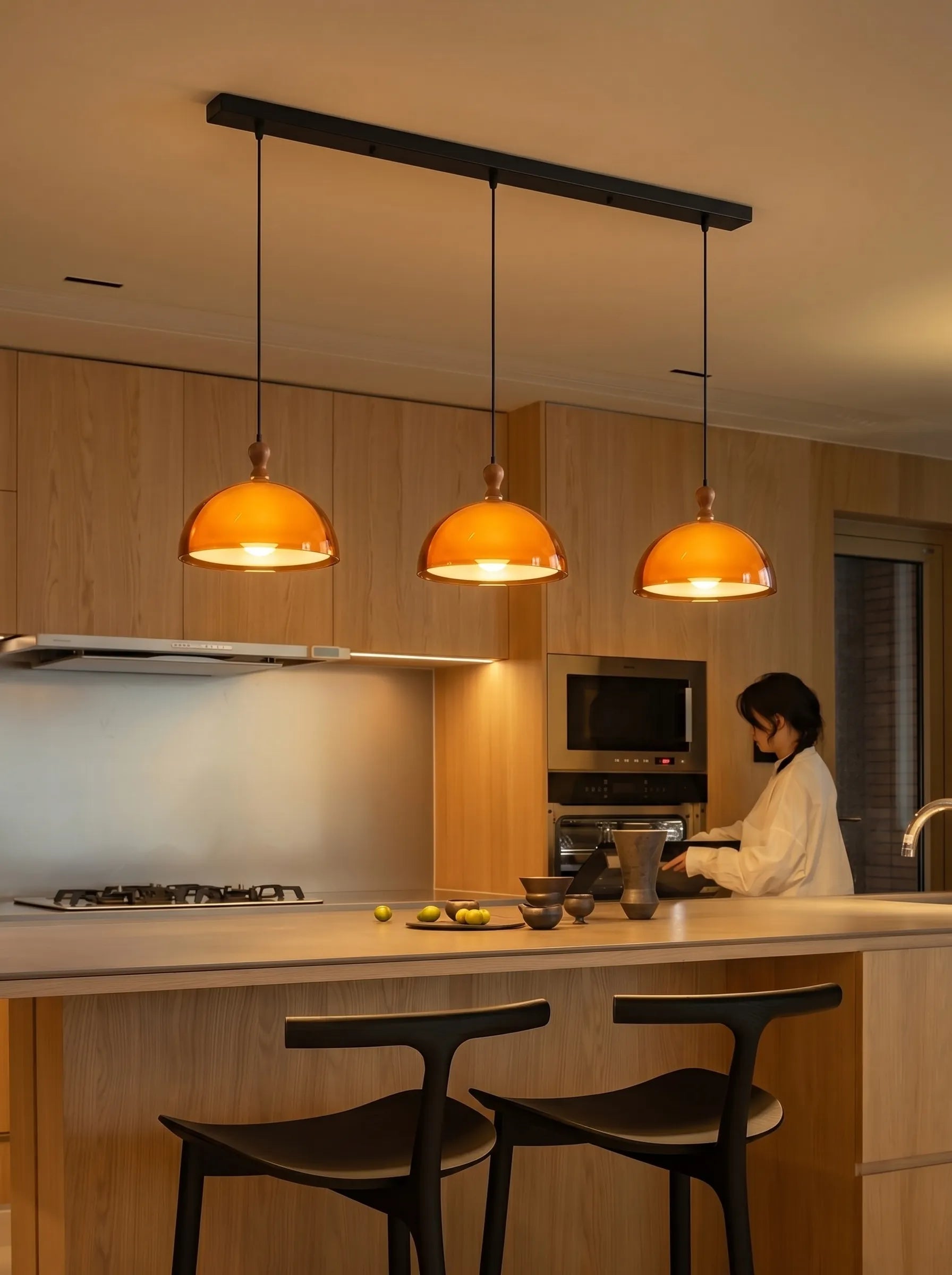 Coby Triple Pendant Light - Bar-Mount 3 Light Pendant