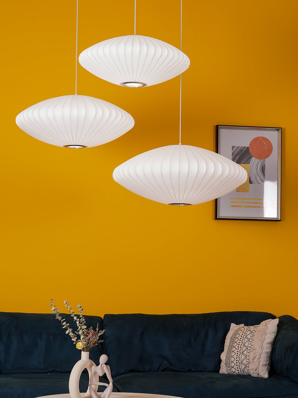Nelson Saucer Bubble Pendant Lamp - Homezee