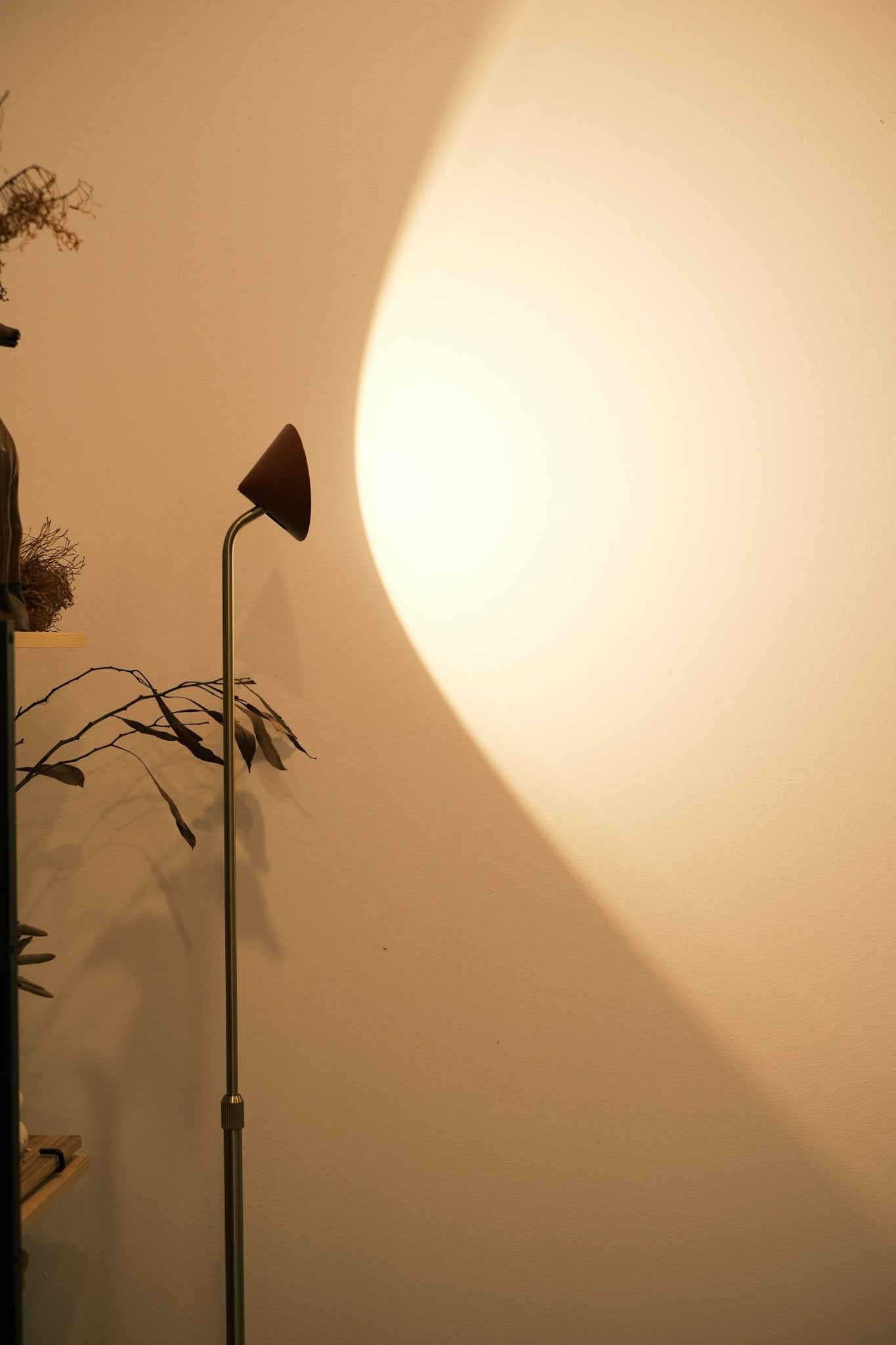 Saga Halo Floor Lamp LED | Touch Control Adjustable - Homezee